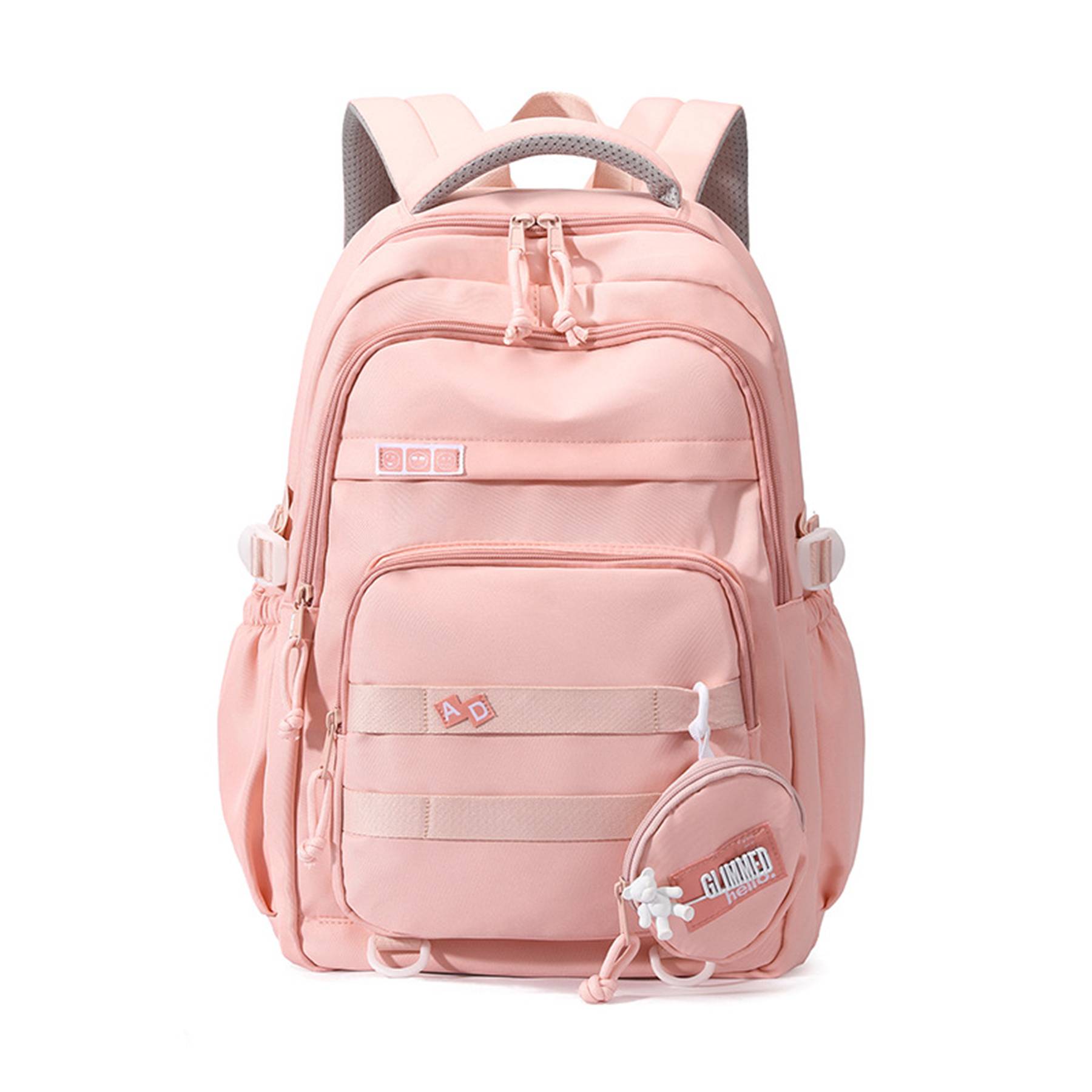 Nylon Travel Laptop Backpack College Bookbag 4