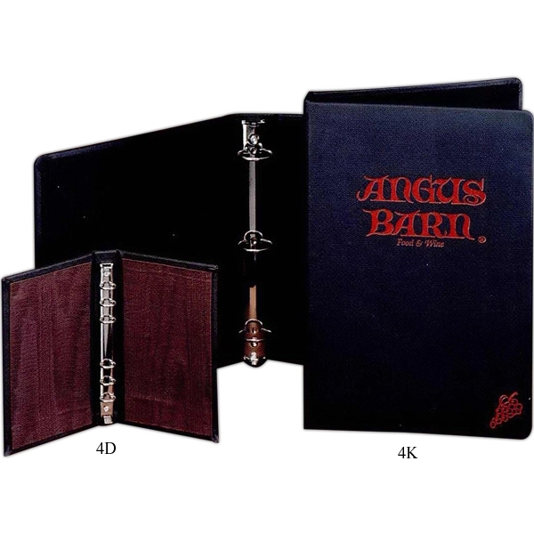 Leather covered binder 1