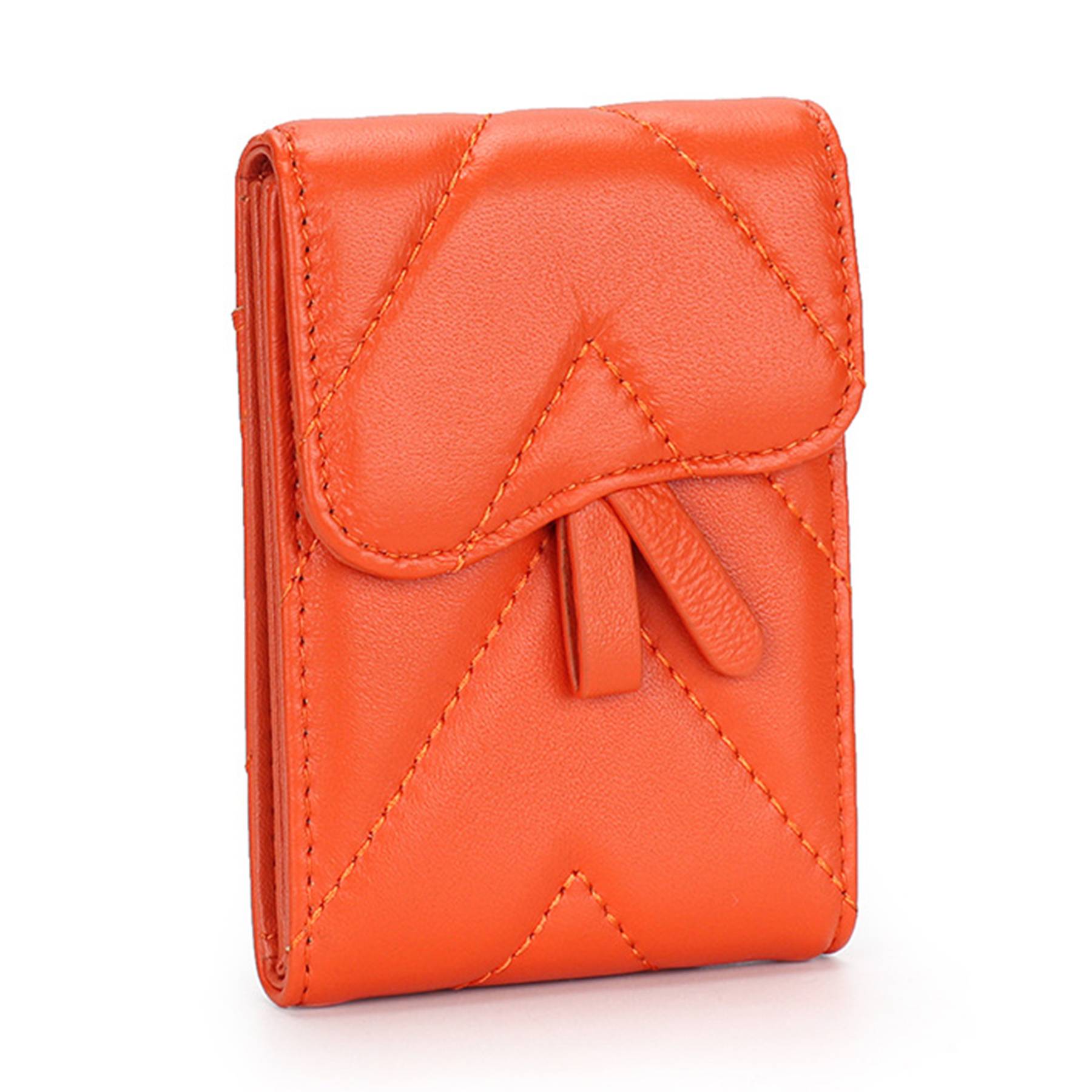 Genuine Leather Multi-card 2-in-1 driver's license wallet 5