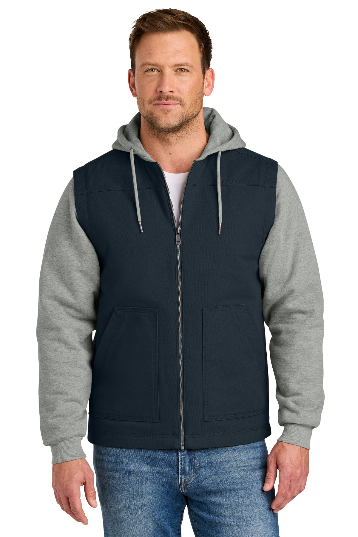 CornerStone Duck Fleece Full-Zip Hooded Jacket CSJ42 12