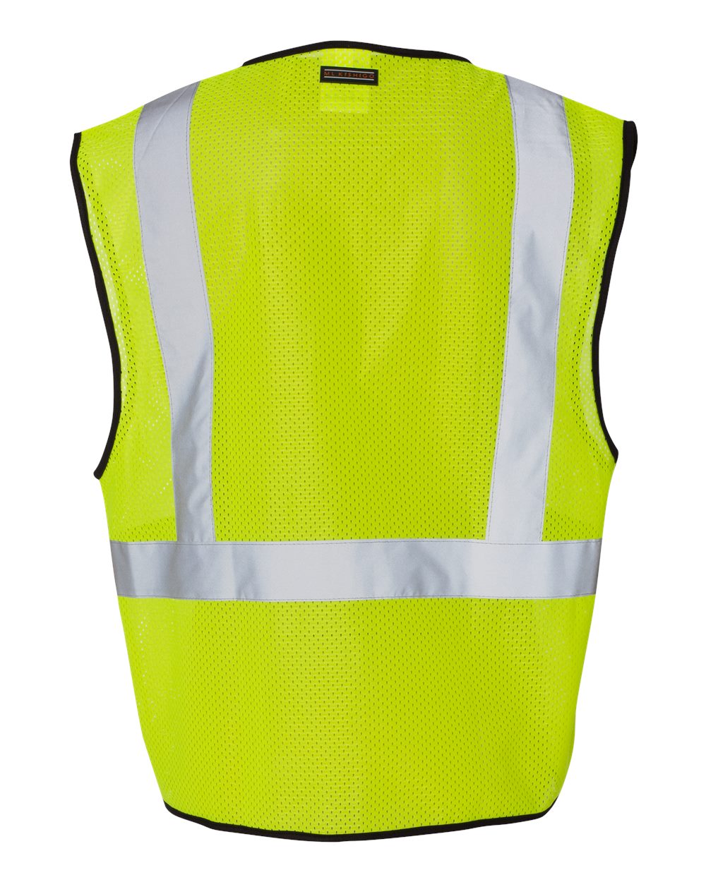 Unisex Single Pocket Zipper Mesh Class 2 Vest - 1519-1520 15