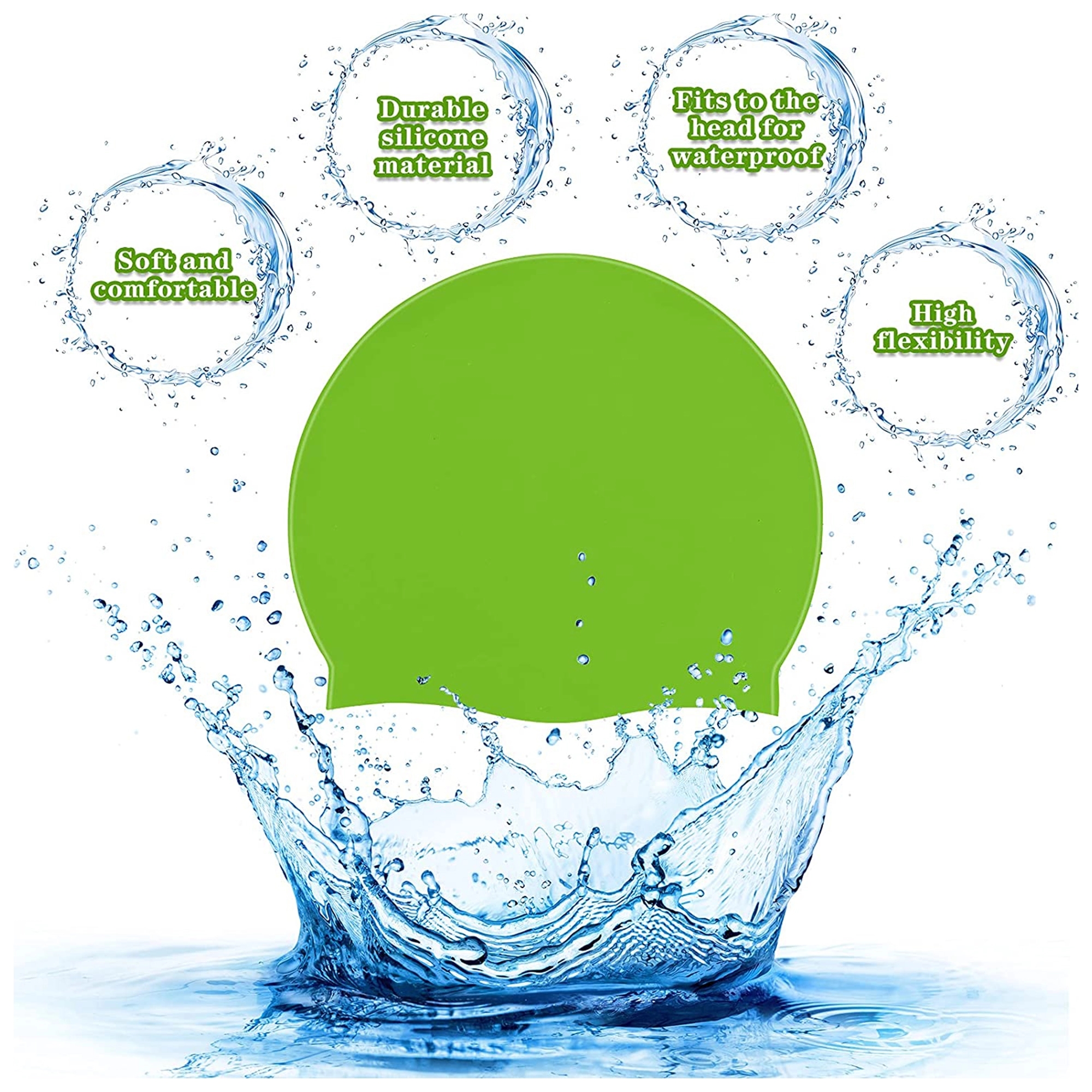 Silicone Swim Cap 2