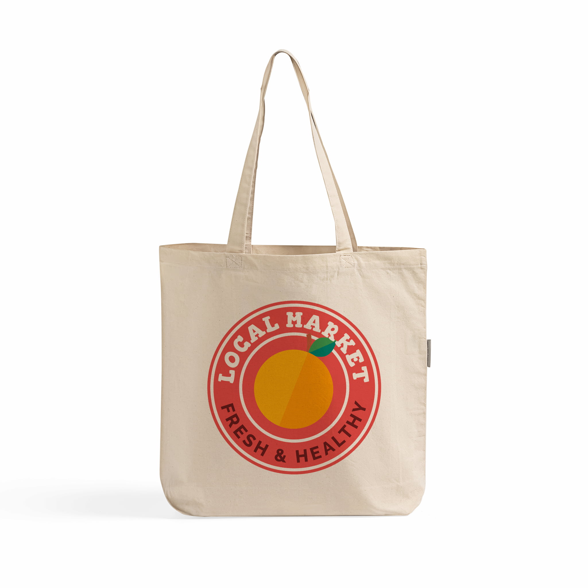 Organic Shop-Ready Cotton Tote Bag 7