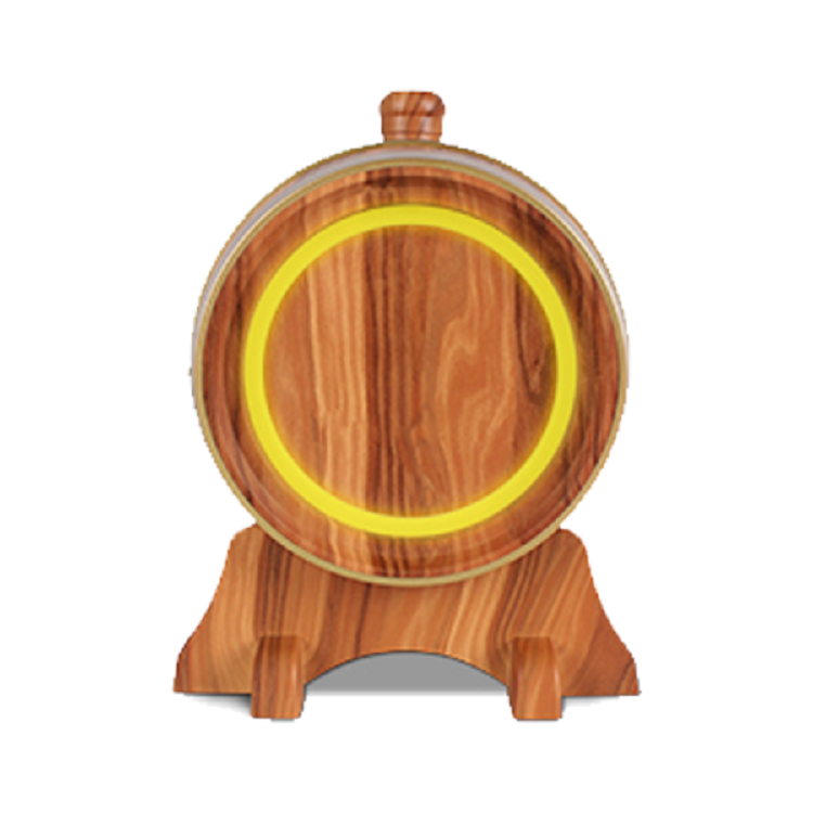 Oak Barrel Shaped 350ML Aroma Diffuser And Humidifier 3