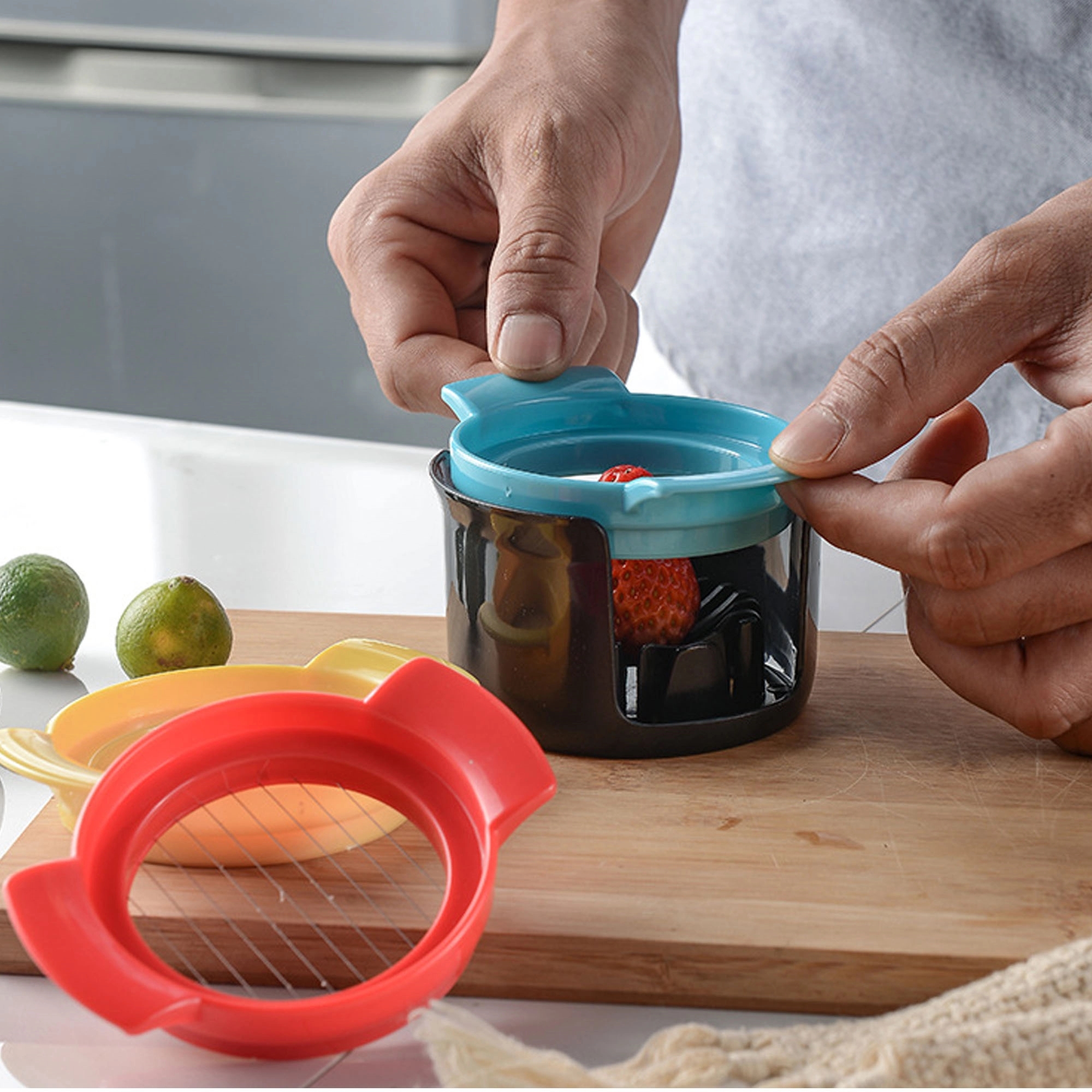 3 In 1 Egg Slicer Cutter MOQ 50PCS 4