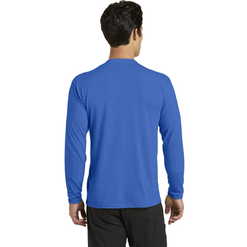 Port & Company Long Sleeve Performance Blend Tee. 42