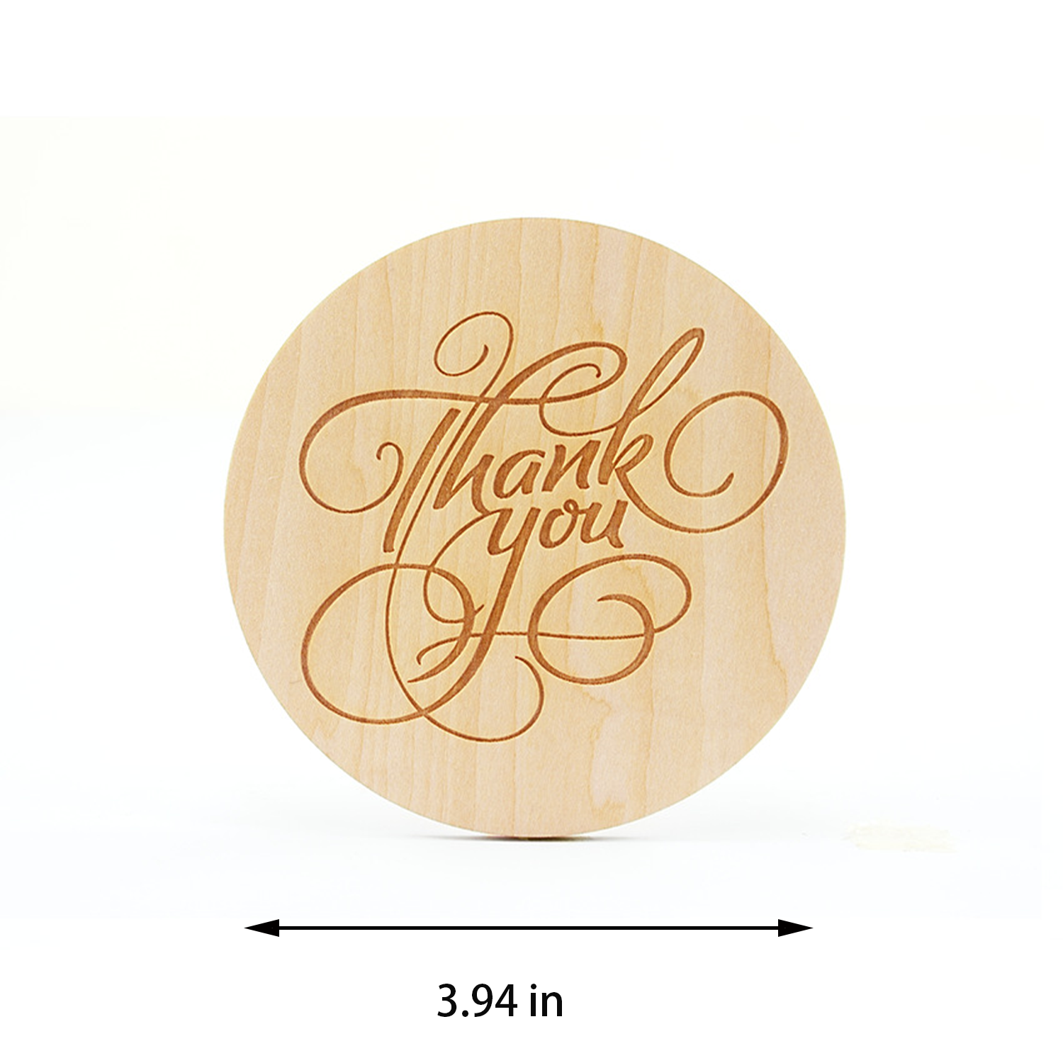 Round Wooden Coaster 13