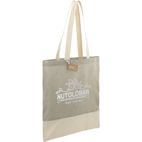 Split Recycled 5oz Cotton Twill Convention Tote 69