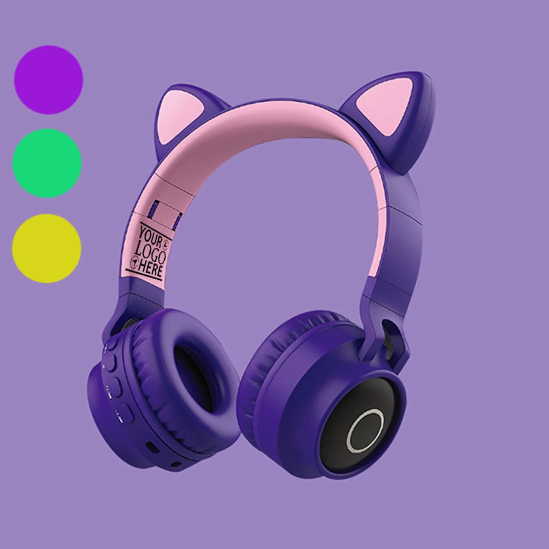 Wireless Cat Ear Headphones 2