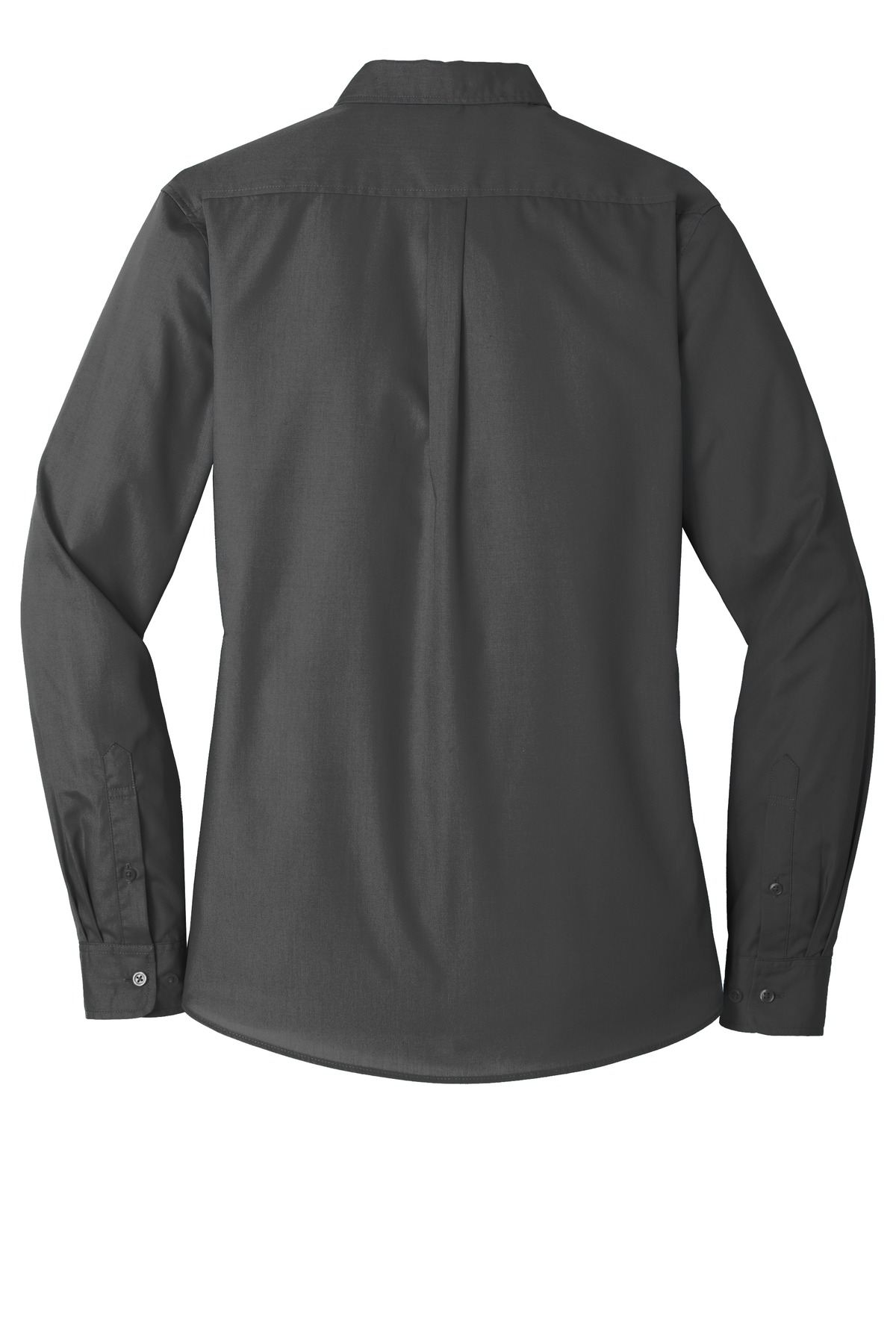 Port Authority Women's Long Sleeve Carefree Poplin Shirt. LW100 4