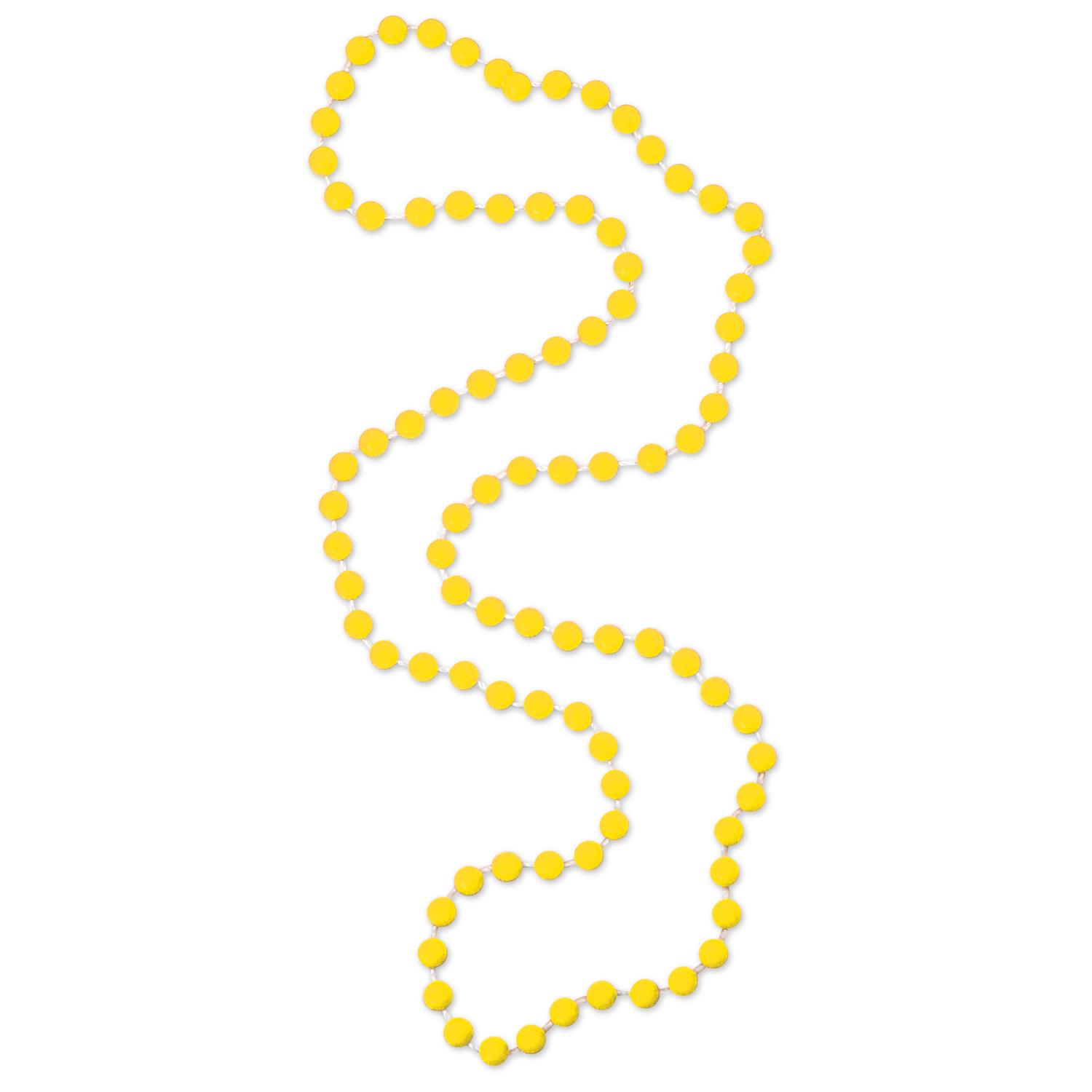Yellow Candy Bead Necklace 4