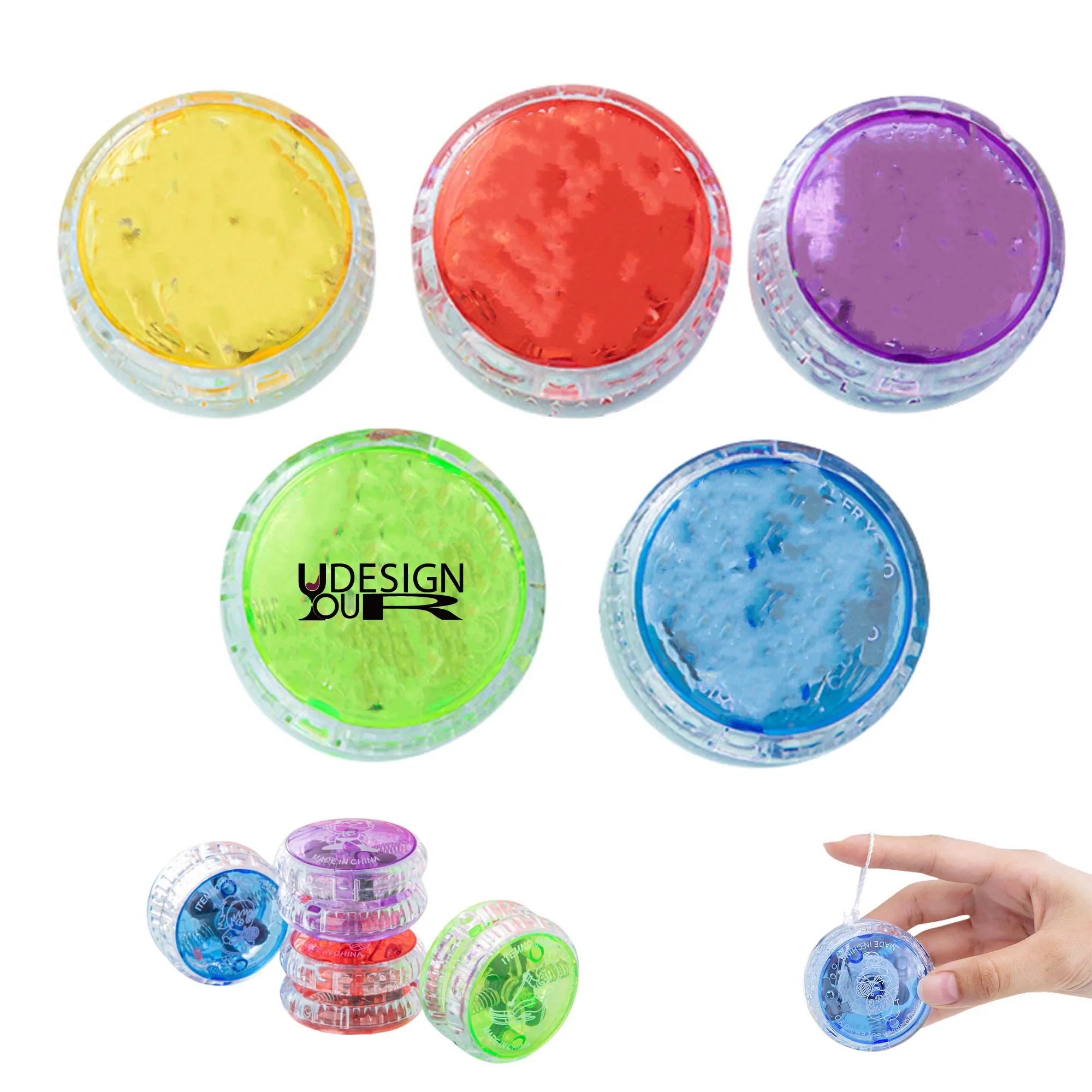 Auto Return Yo-Yo Light Up Ball