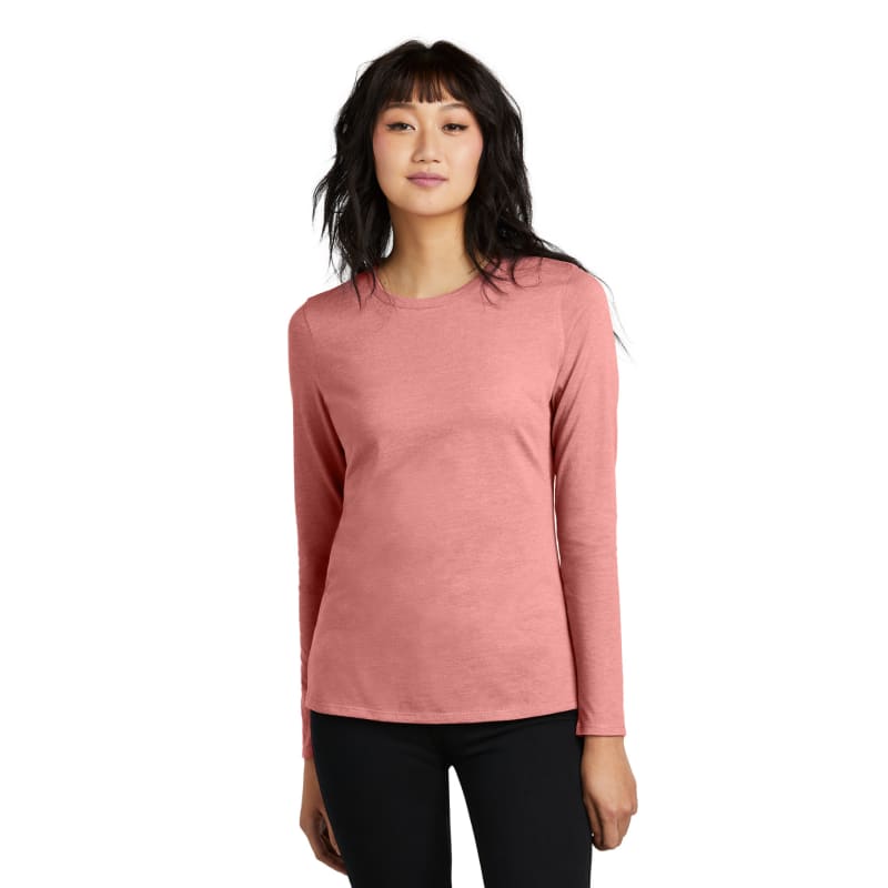 District Women's Perfect Blend CVC Long Sleeve Tee 20