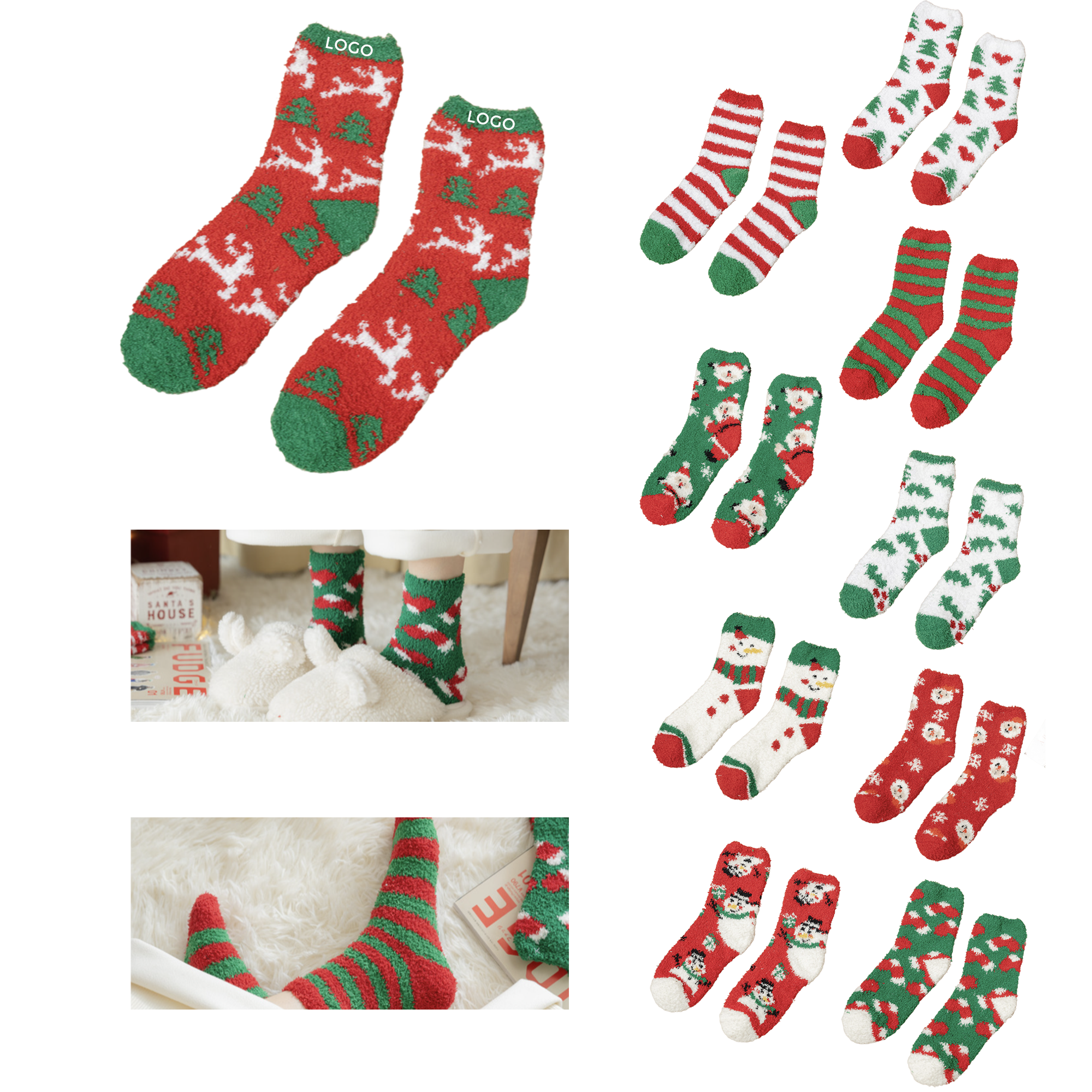 MOQ 10 PCS Christmas Stocking 2