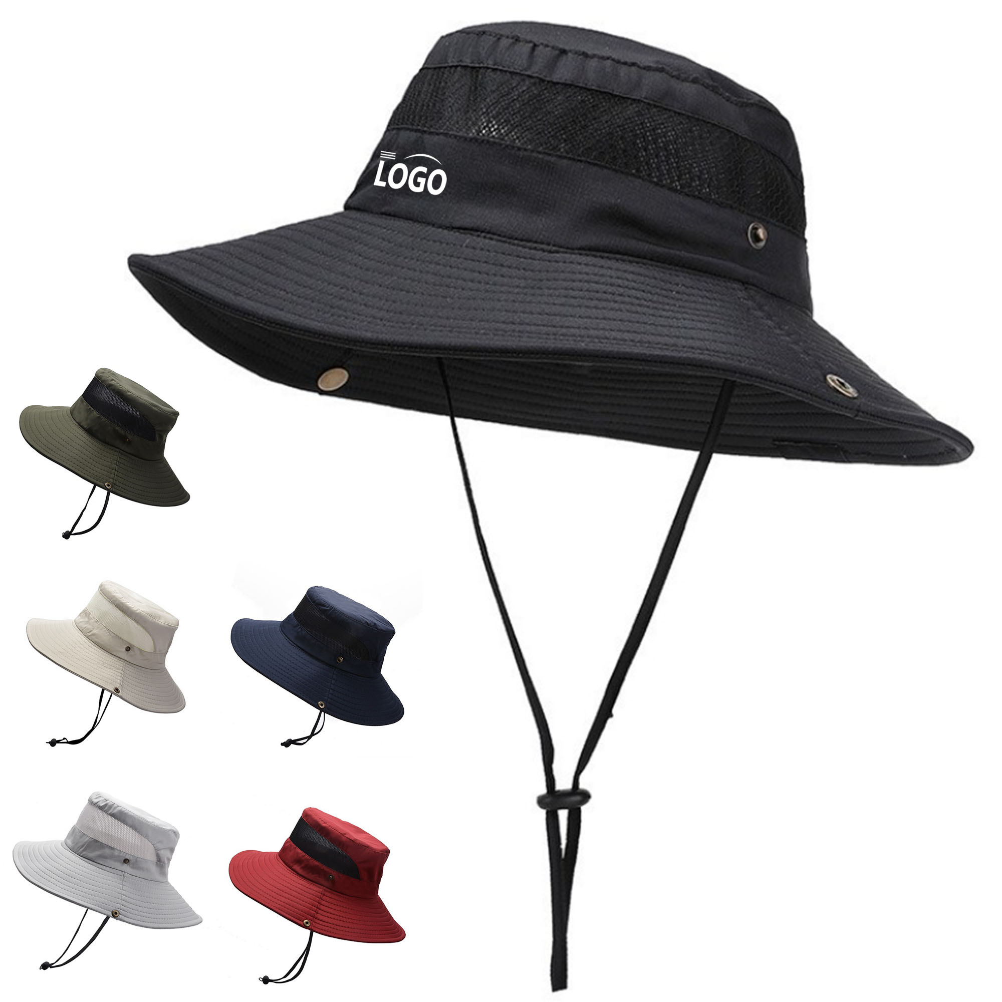 Wide-Brim Hiking & Fishing Sun Hat 3