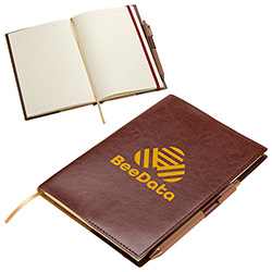 Conclave Refillable Leatherette Journal with Pen 19