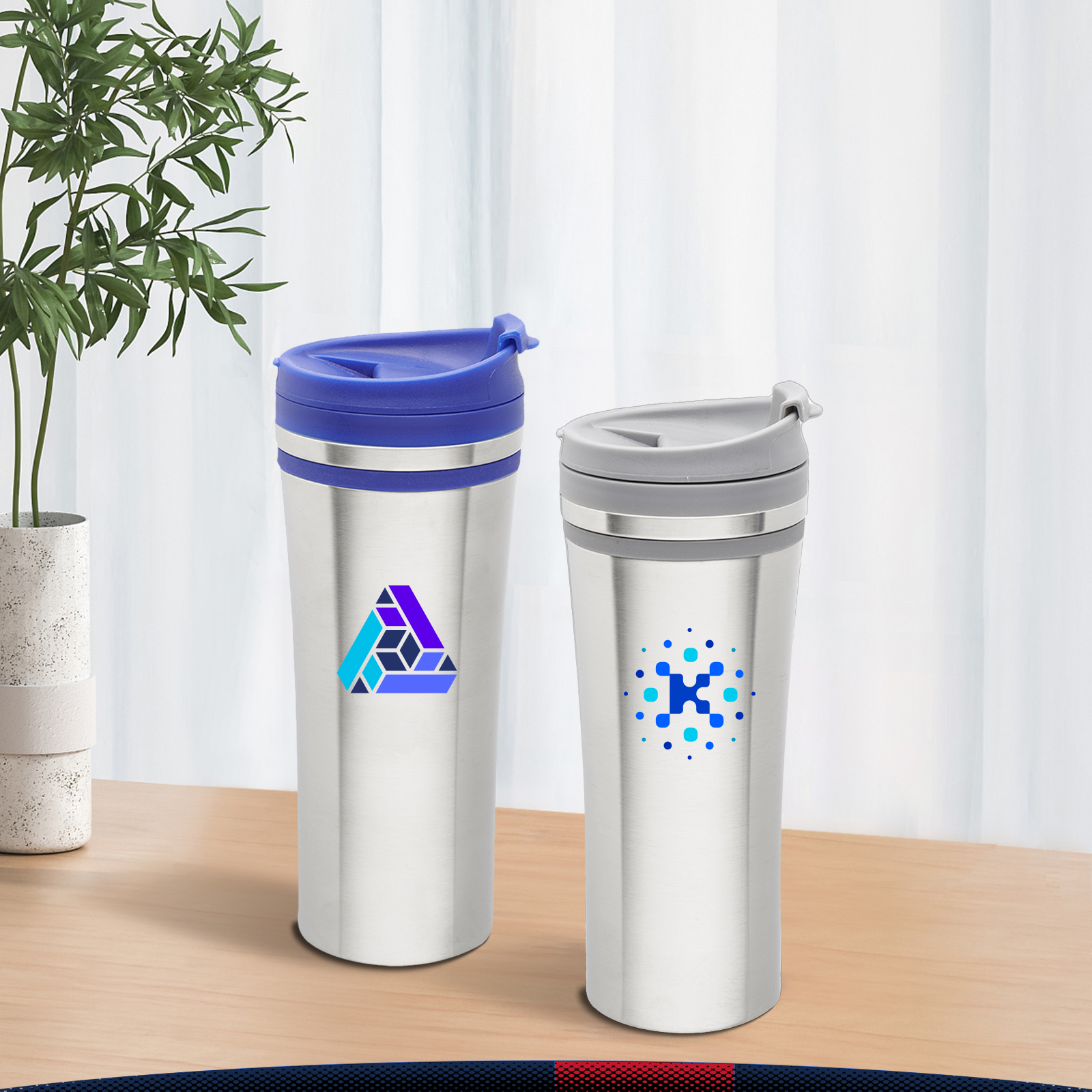 15 oz. Stainless Steel Water Mugs 6