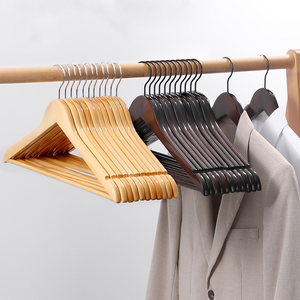 Solid Wooden Clothes Hanger 3