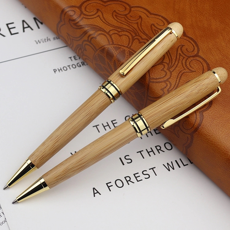 Eco Friendly Wooden Ballpoint Pen Pencil Set 1