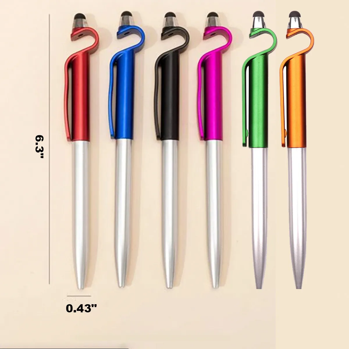 3in1 Mobile Phone Holder Stylus Pen 2
