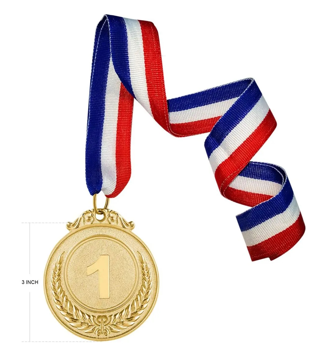 Gold Sliver Copper Winner Medals 5