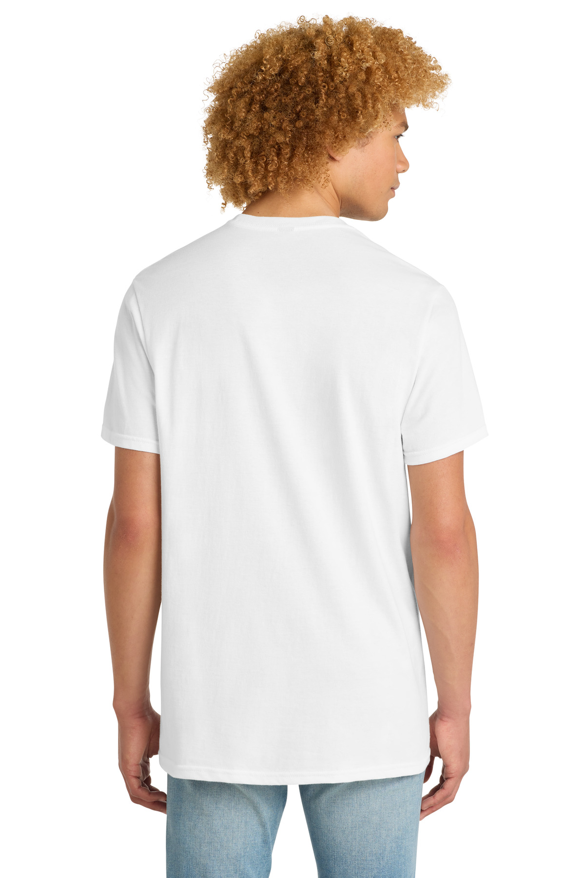 District Very Important Tee with Pocket. DT6000P 50