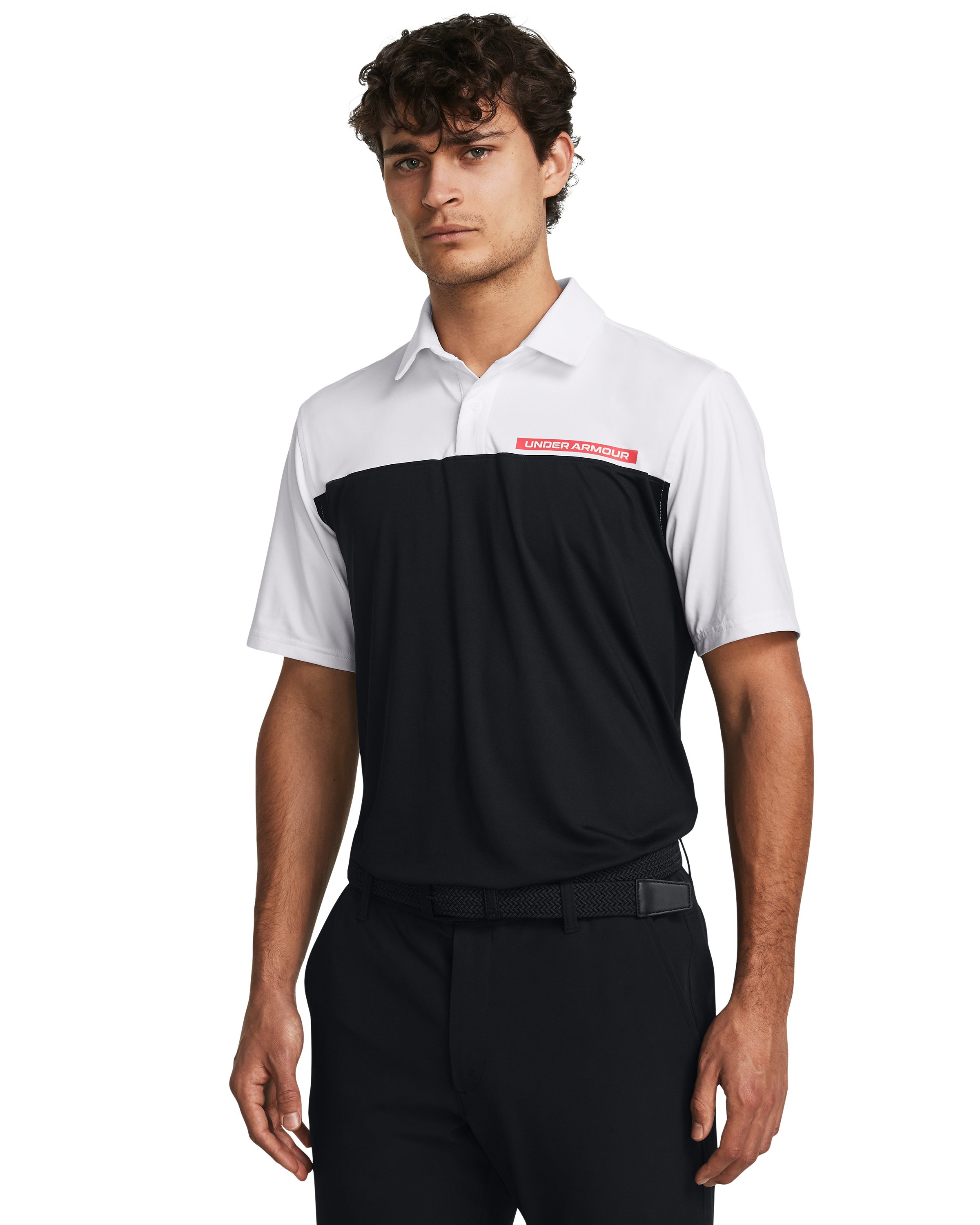 UA Tee To Green Color Block Men's Polo 2