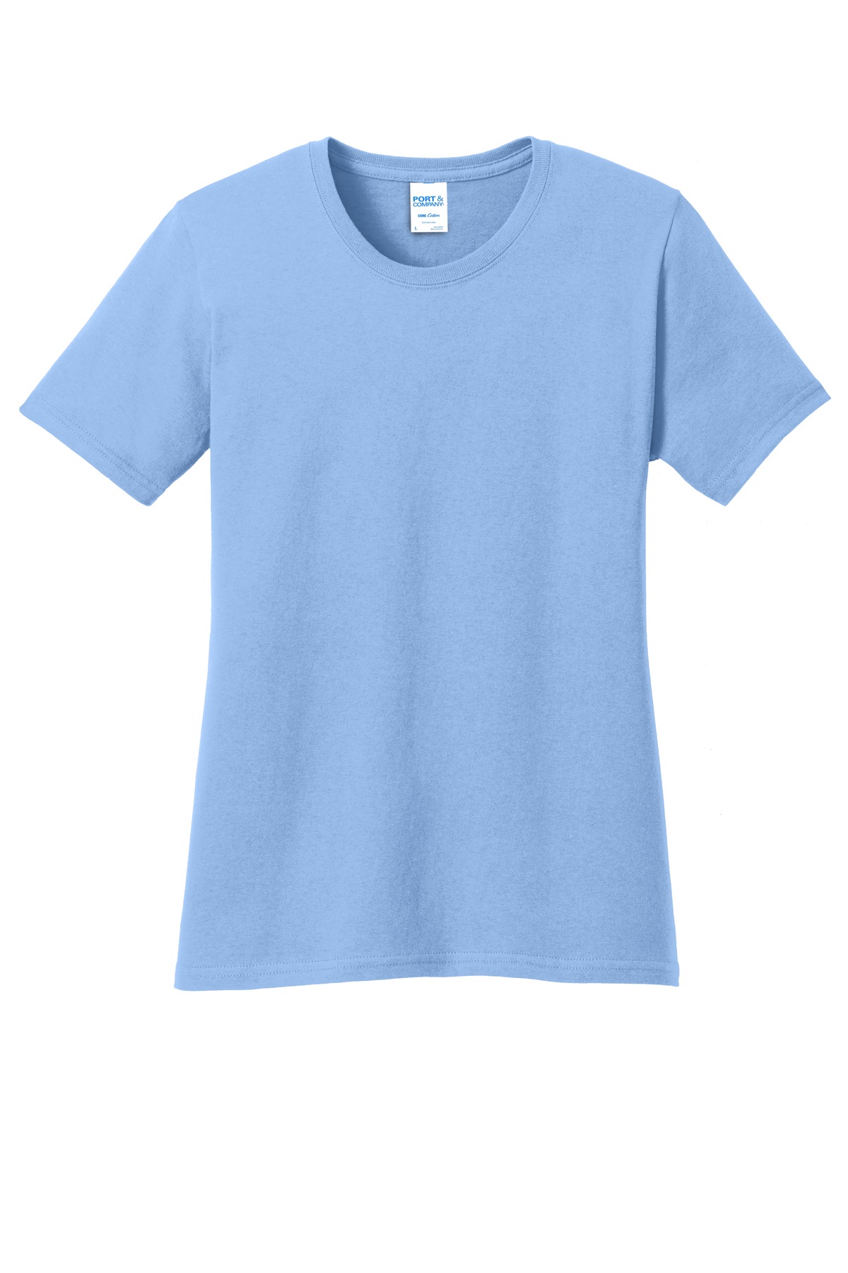 Port & Co Women's Core Cotton Tee. LPC54 43
