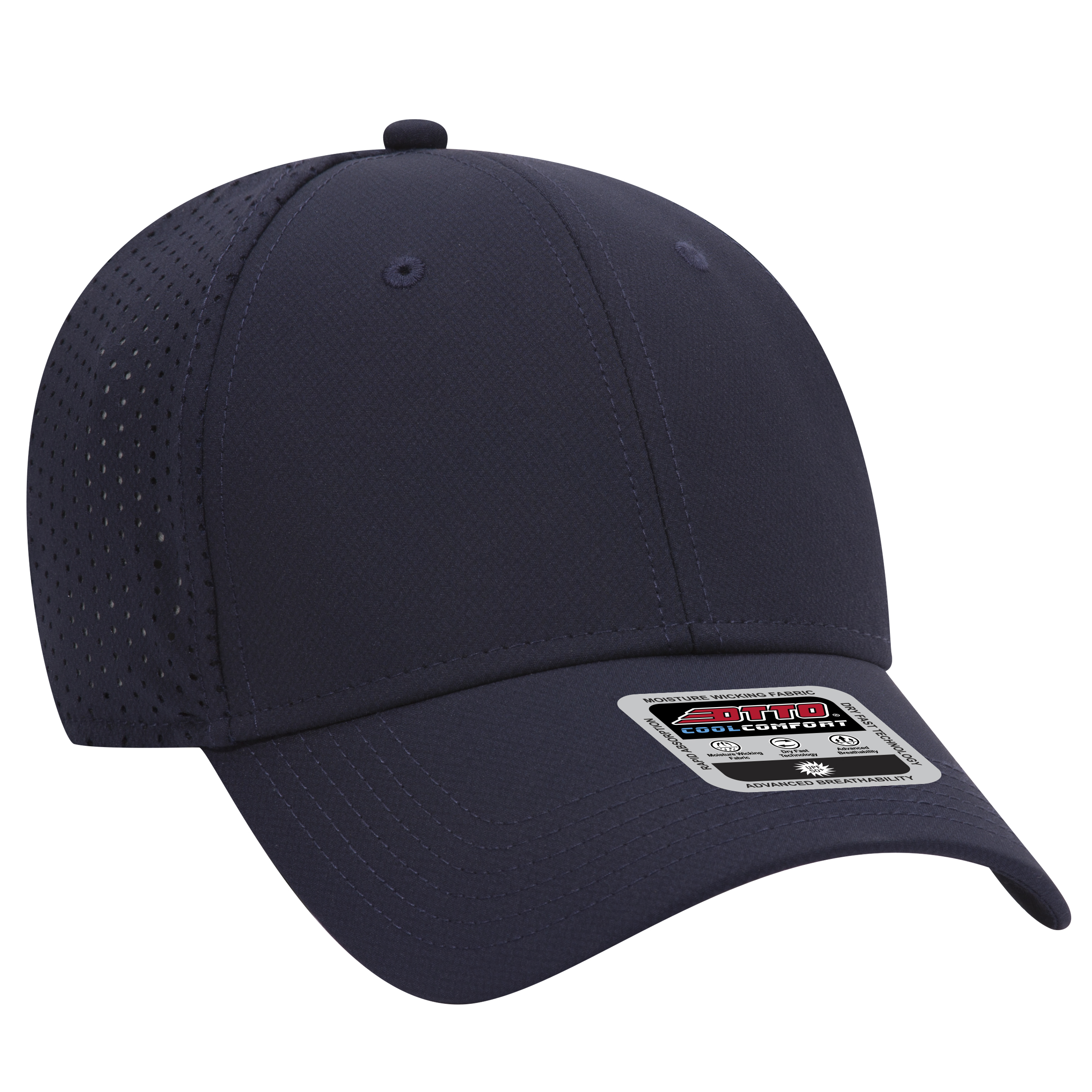 OTTO CAP® 6 Panel Low Profile Baseball Cap 2