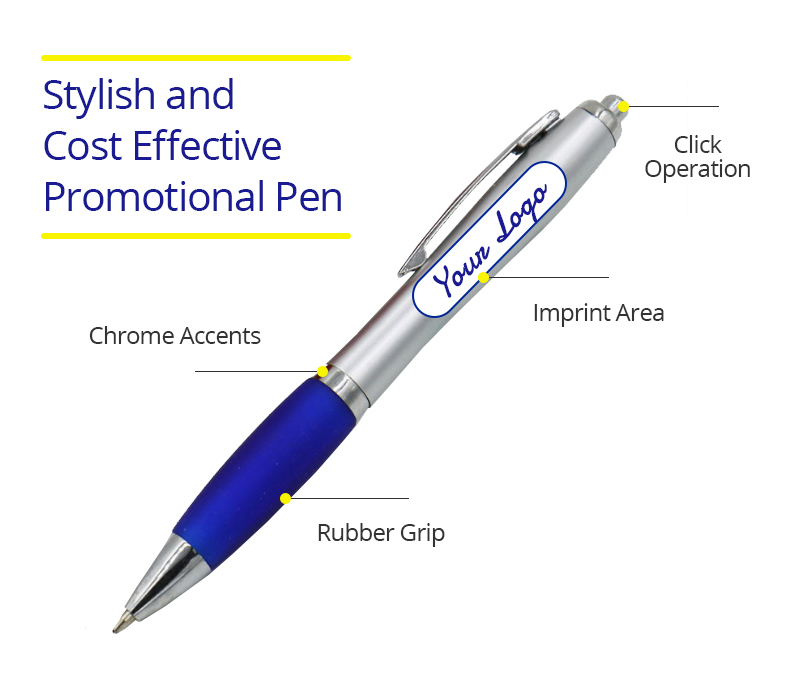 Silicone Grip Ballpoint Pen 4