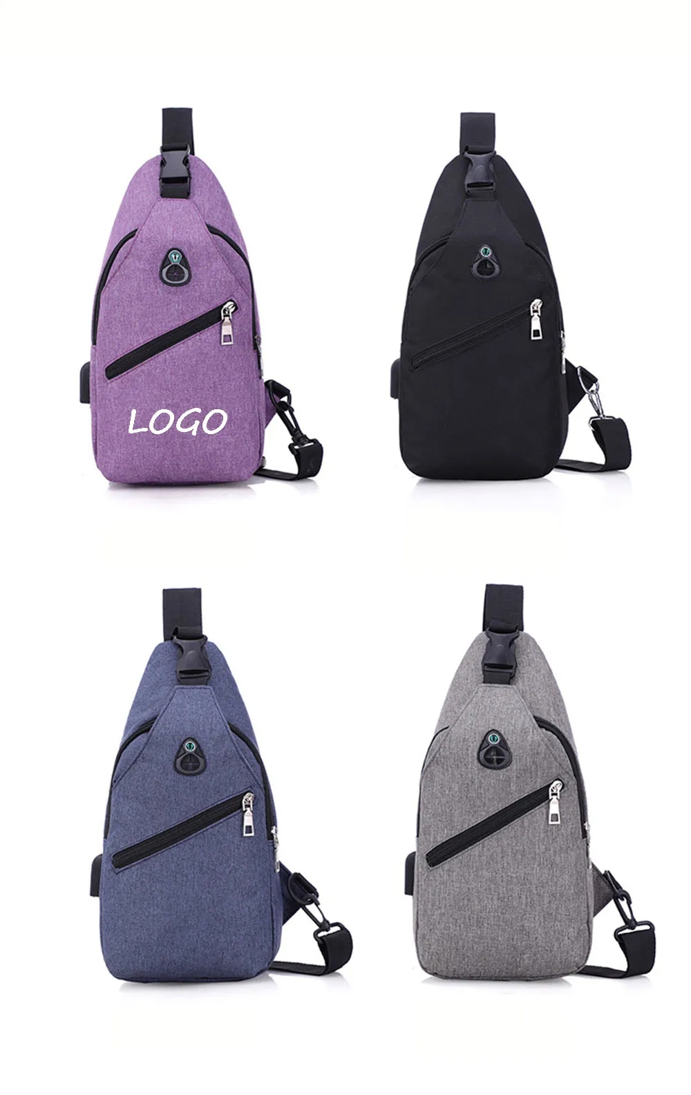 Crossbody Zipper Sling Bag / Backpack 4