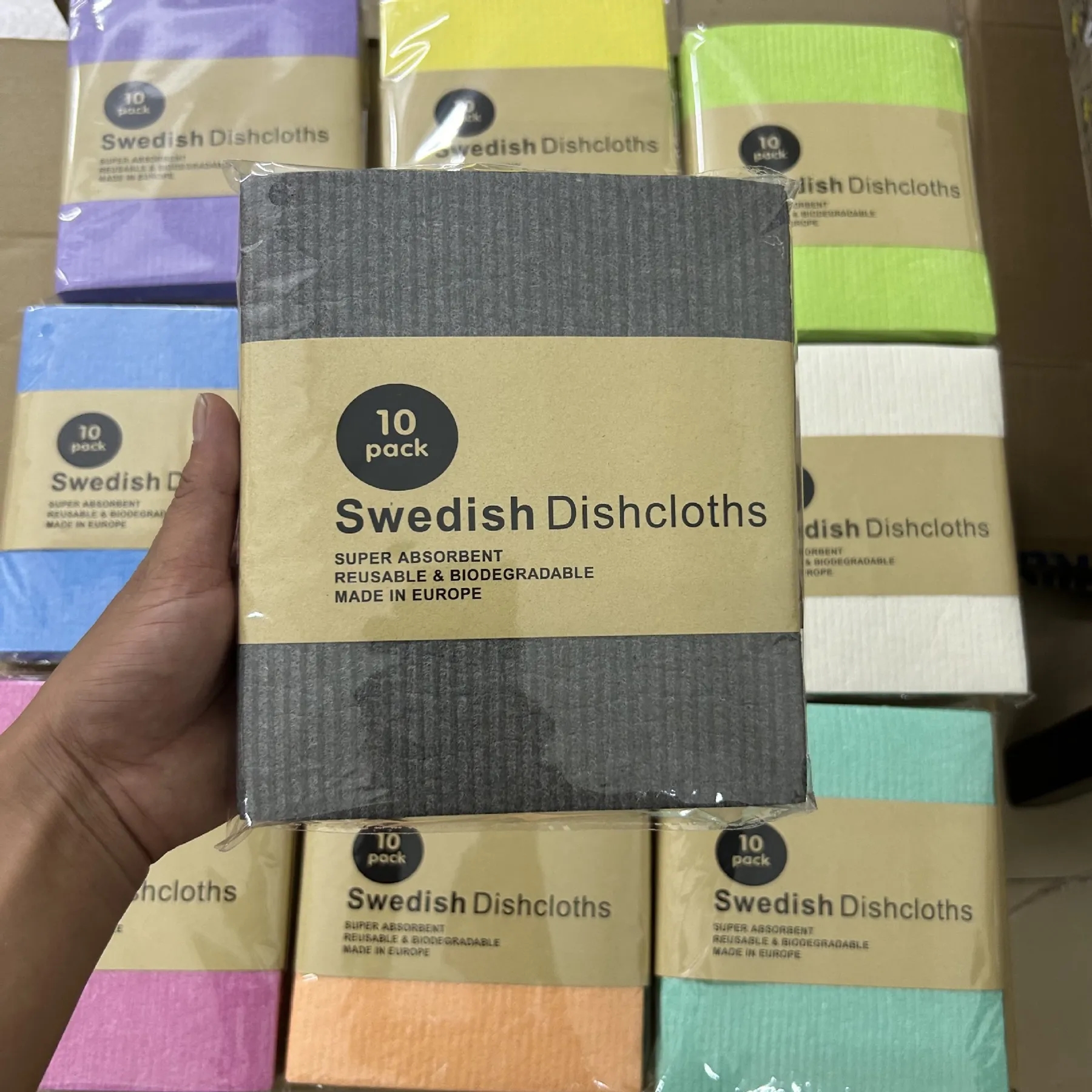 Solid Color Degradable Napkins Cloth 26