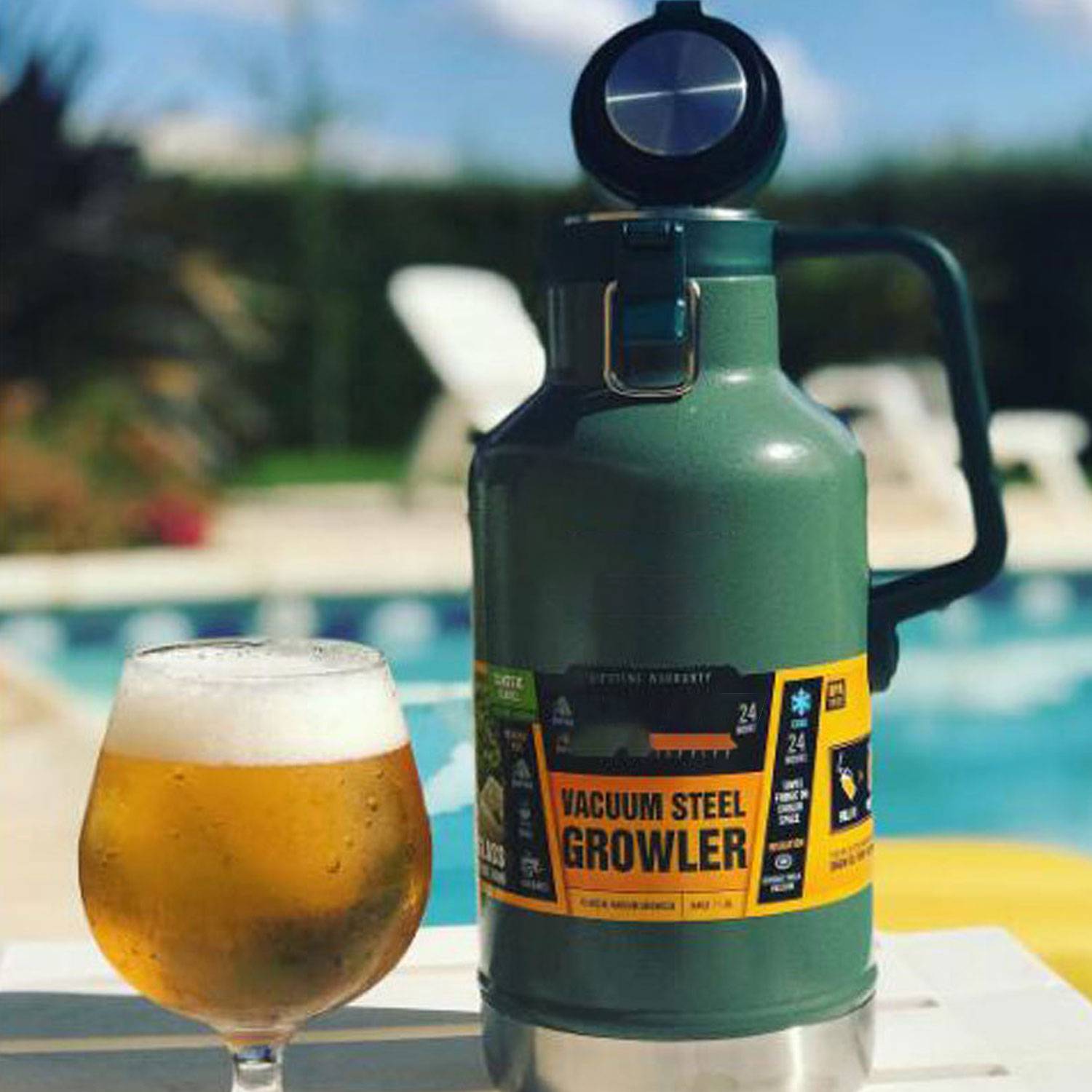 65Oz Outdoor Travel Stainless Steel Thermos Flask 2