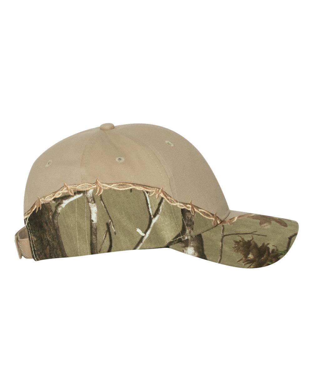 Licensed Camo with Barbed Wire Embroidery Cap - LC4BW 4