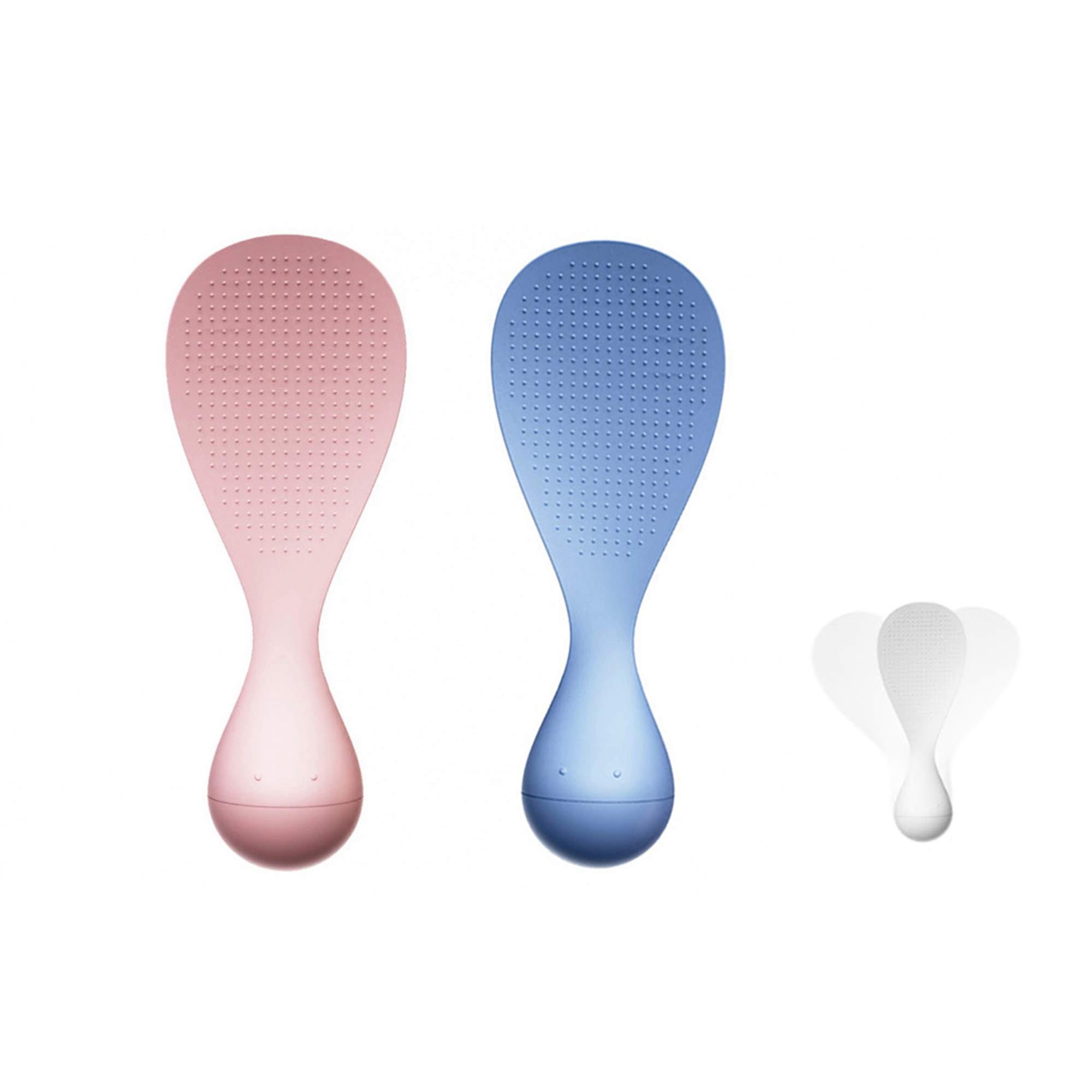 Creative Tumbler Roly-Poly Nonstick Plastic Rice Paddle 2