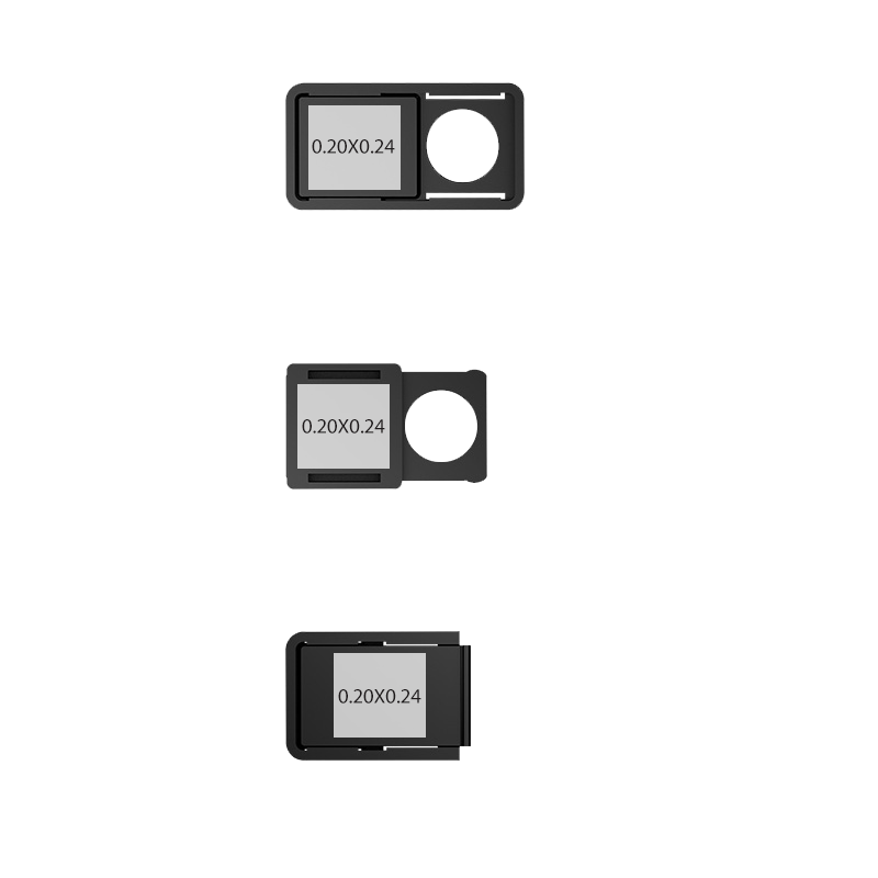 Wolfram 3 in1 Webcam Cover