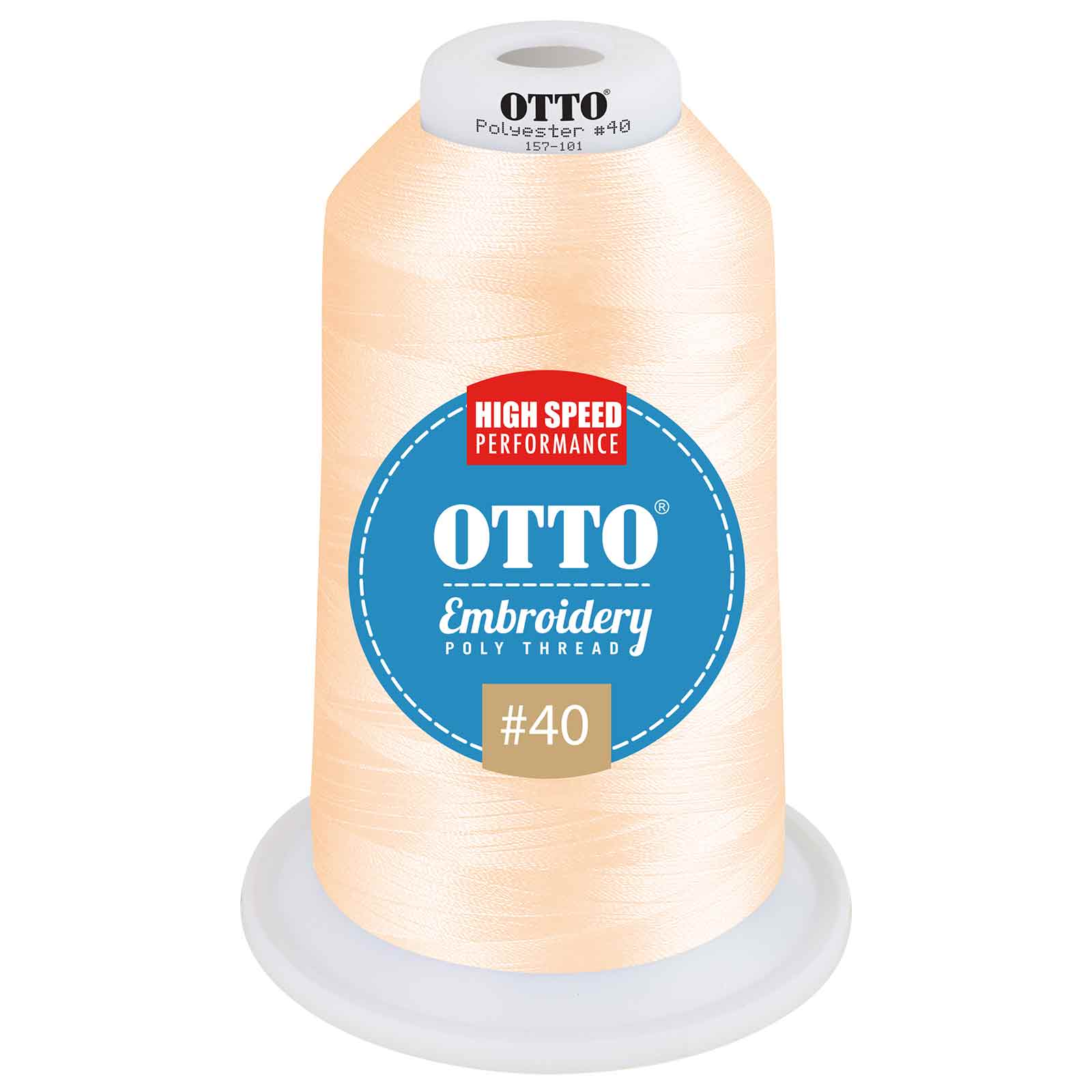 OTTO Embroidery Poly Thread #40 5,500 yd. King Cone 133