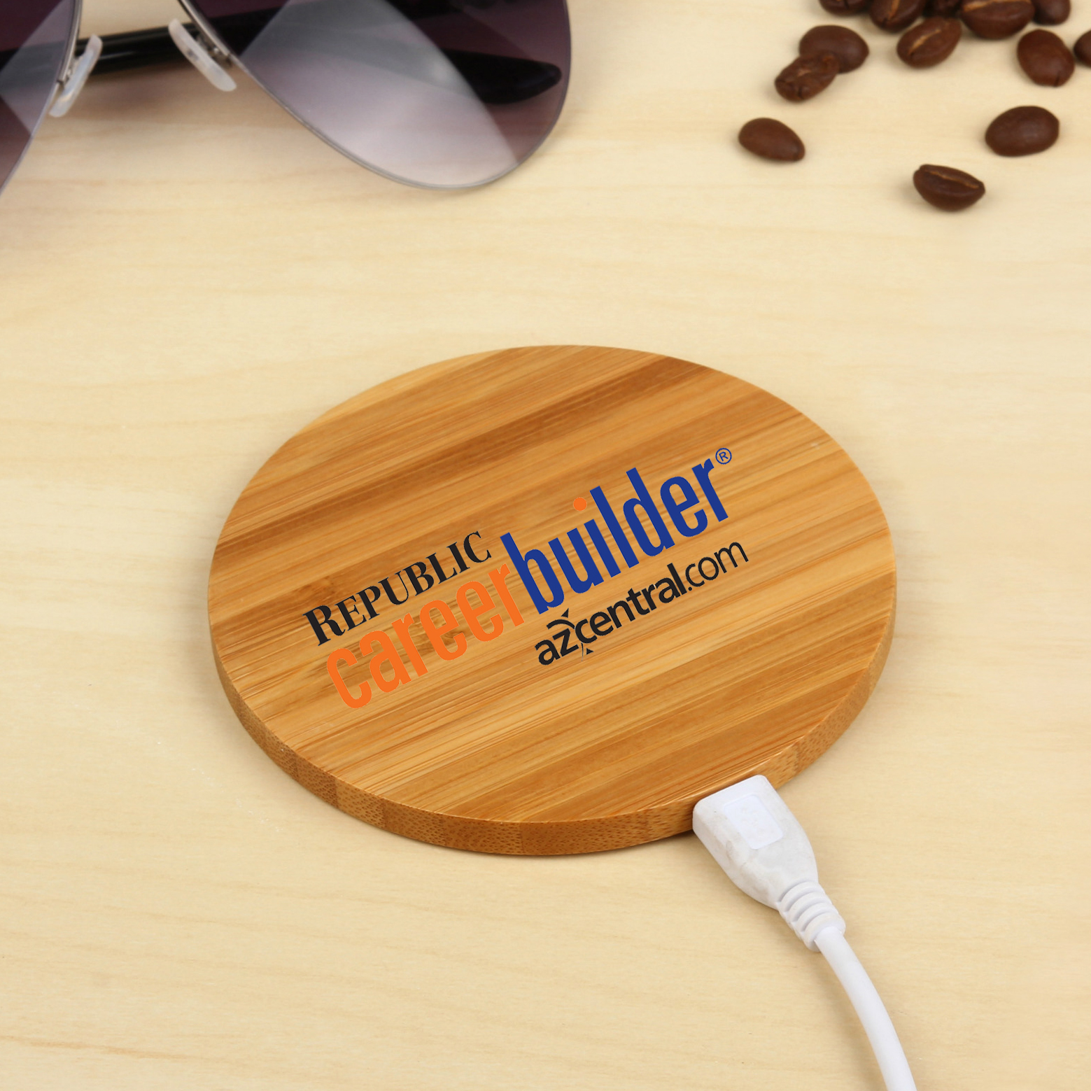 Honest Bamboo Wireless Charger Qi Charging Pad 6