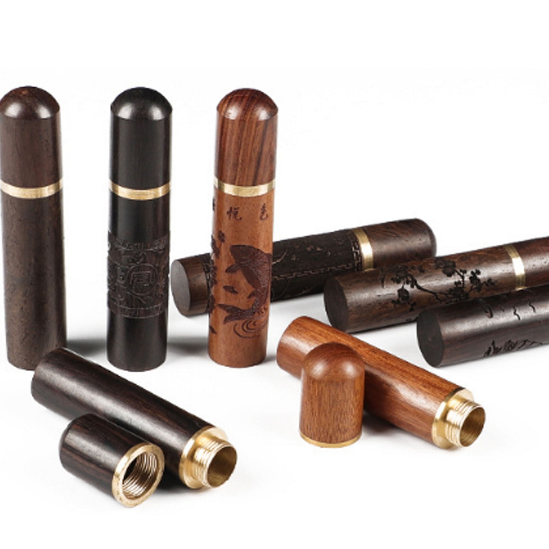 Portable Wood Toothpick Holder 2