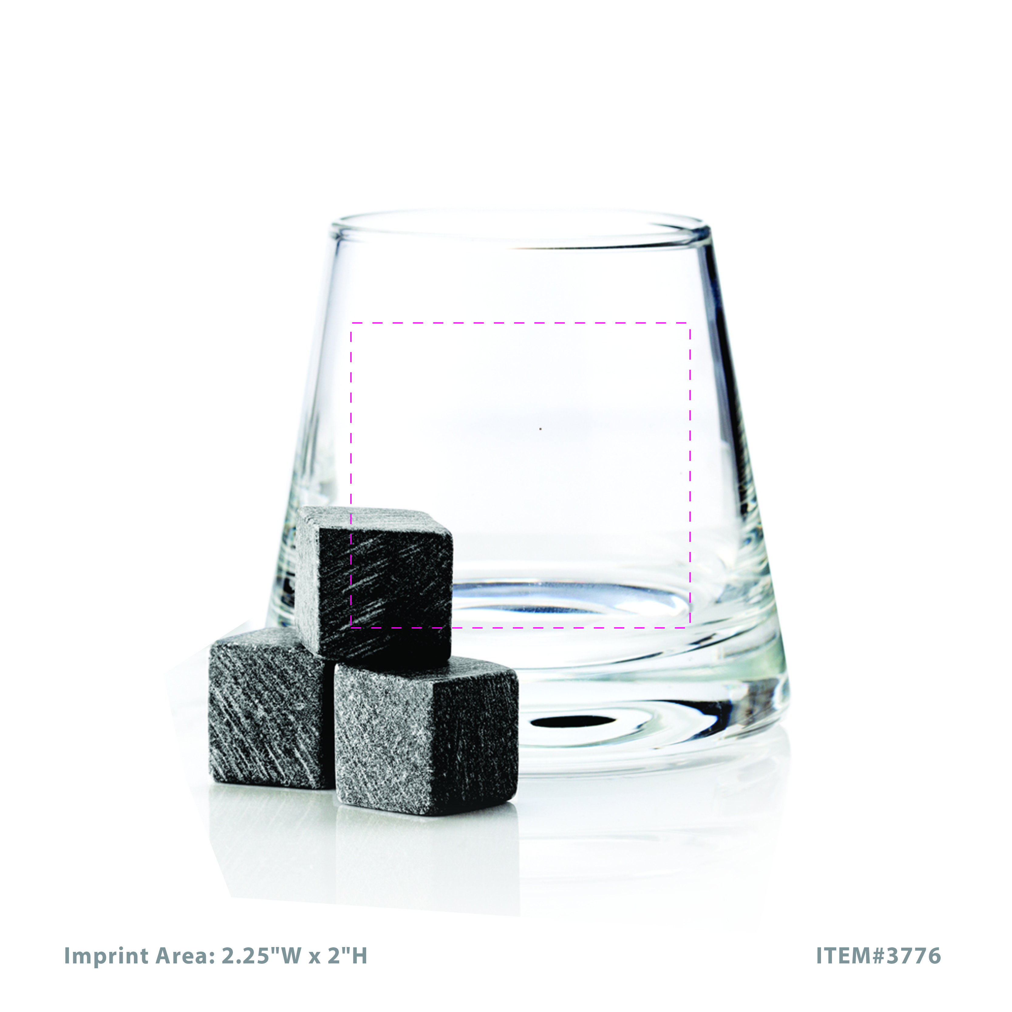 Viski® Glacier Rocks® Soapstone Cube and Tumbler Set 5