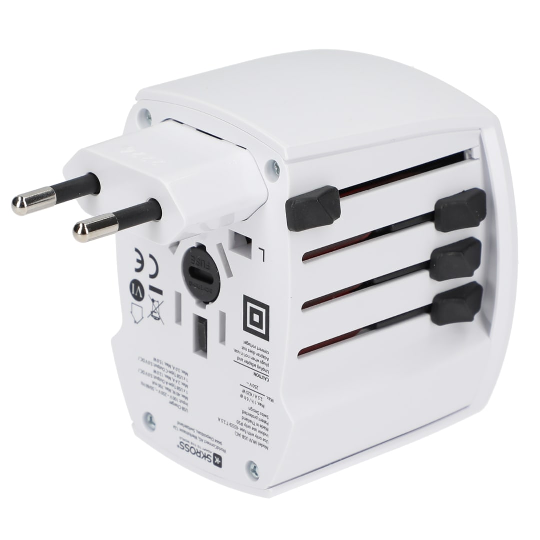 SKROSS World Travel Adapter MUV USB Type A & Type 93