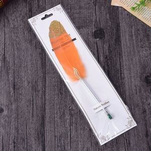 Glitter Powder Feather Pen 27