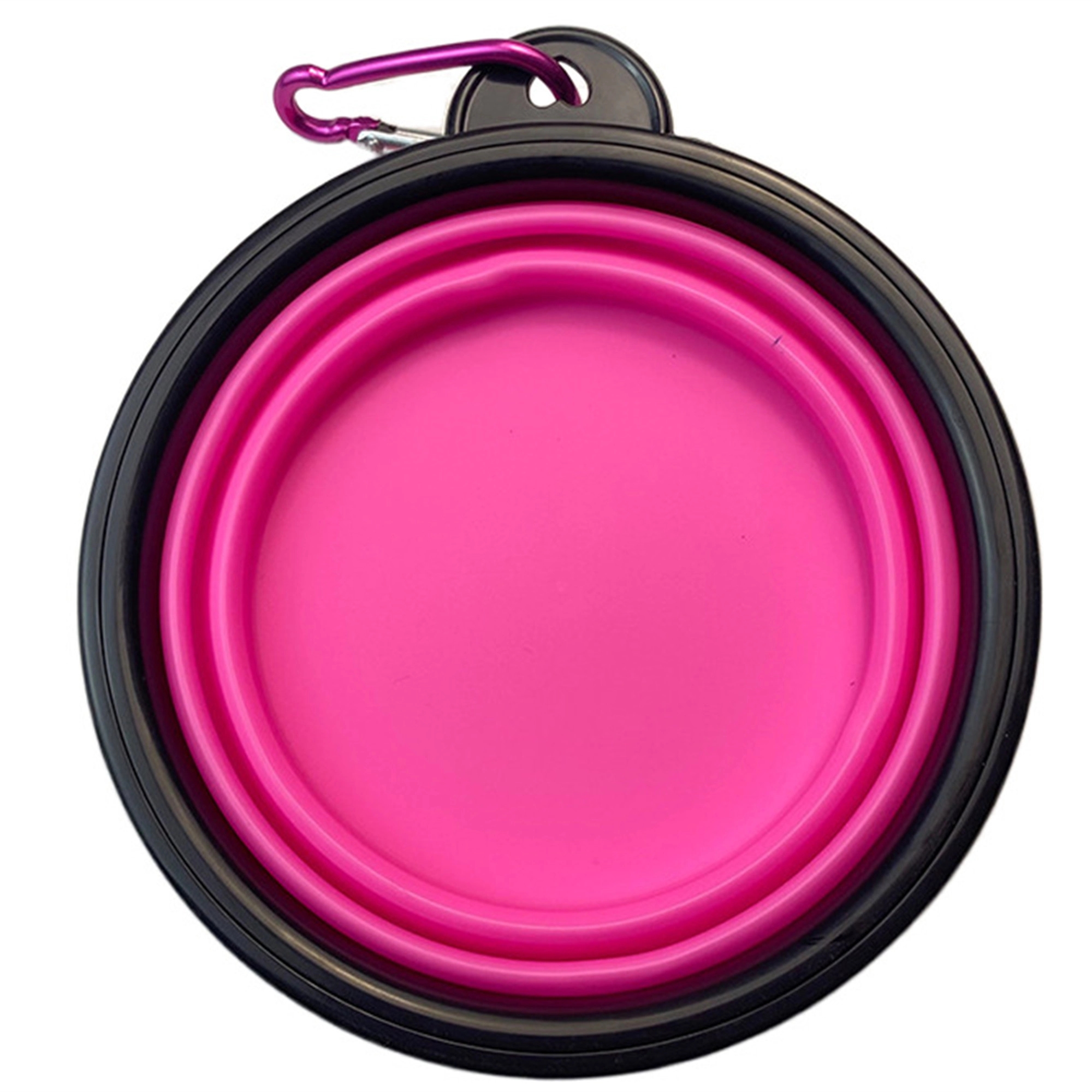 12oz Collapsible Dog Bowl with Carabiner 7