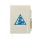 5" x 7" Organic Cotton Bound Notebook w/Pen 1