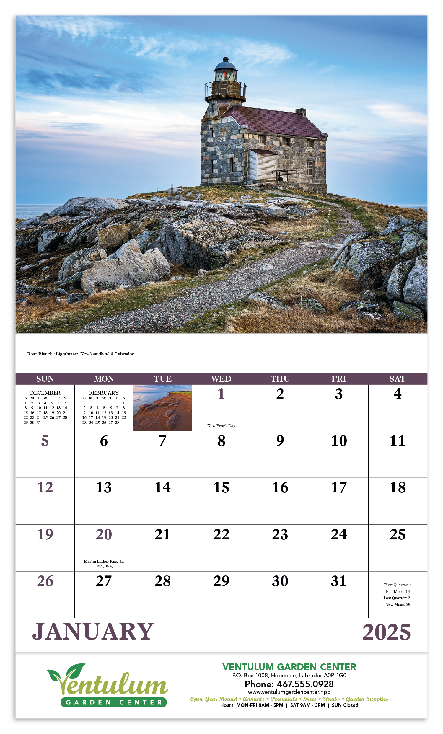 Good Value™ Atlantic Voyages - Stapled Calendar 19