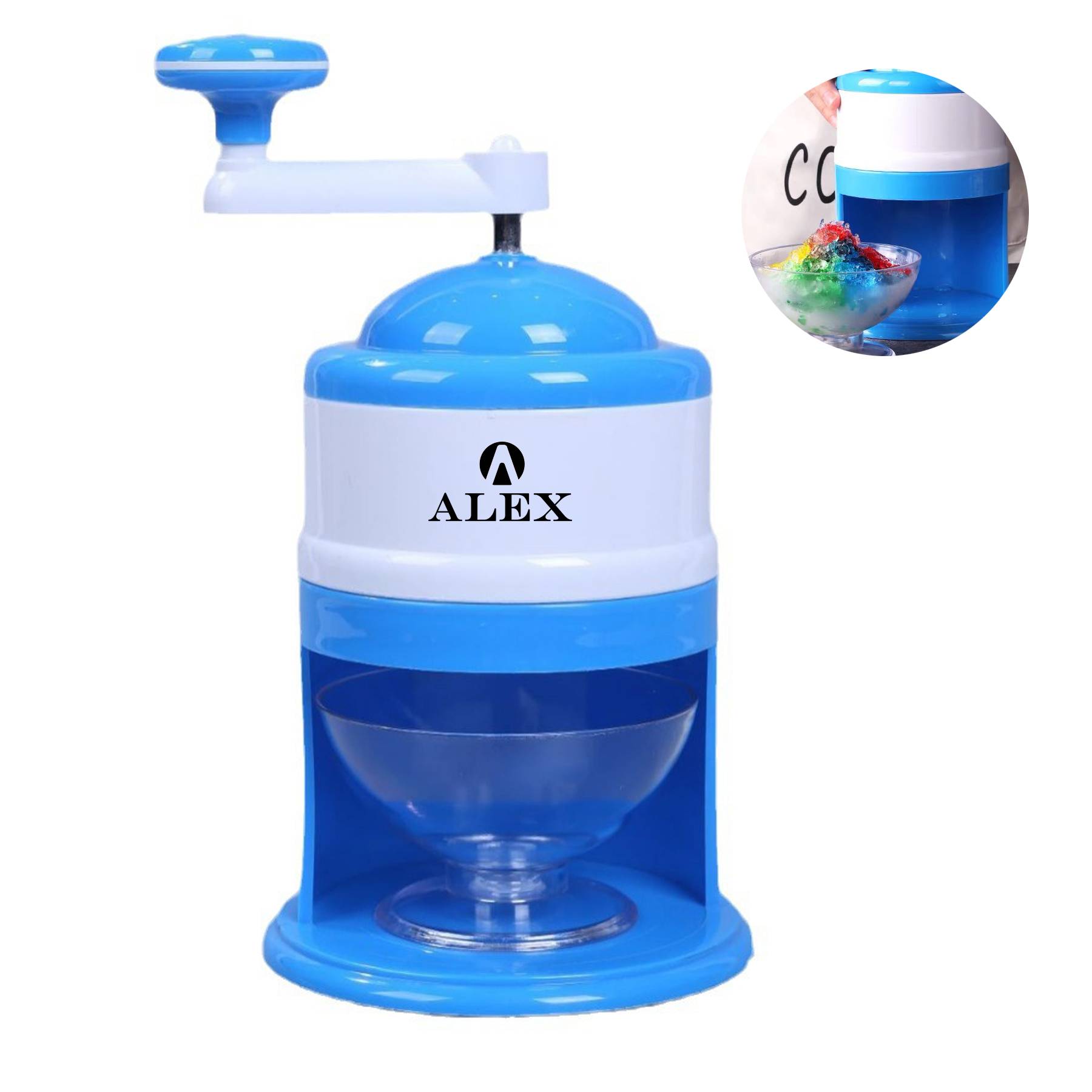Manual Mini Shaved Ice Maker 7