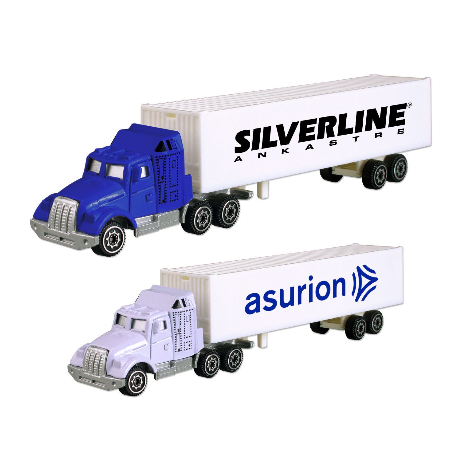 Die Cast Tractor Trailer (7.5")