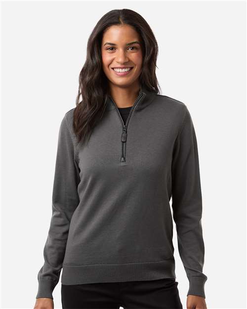 Women's New Classics Quarter-Zip Sweater - DG446W 8