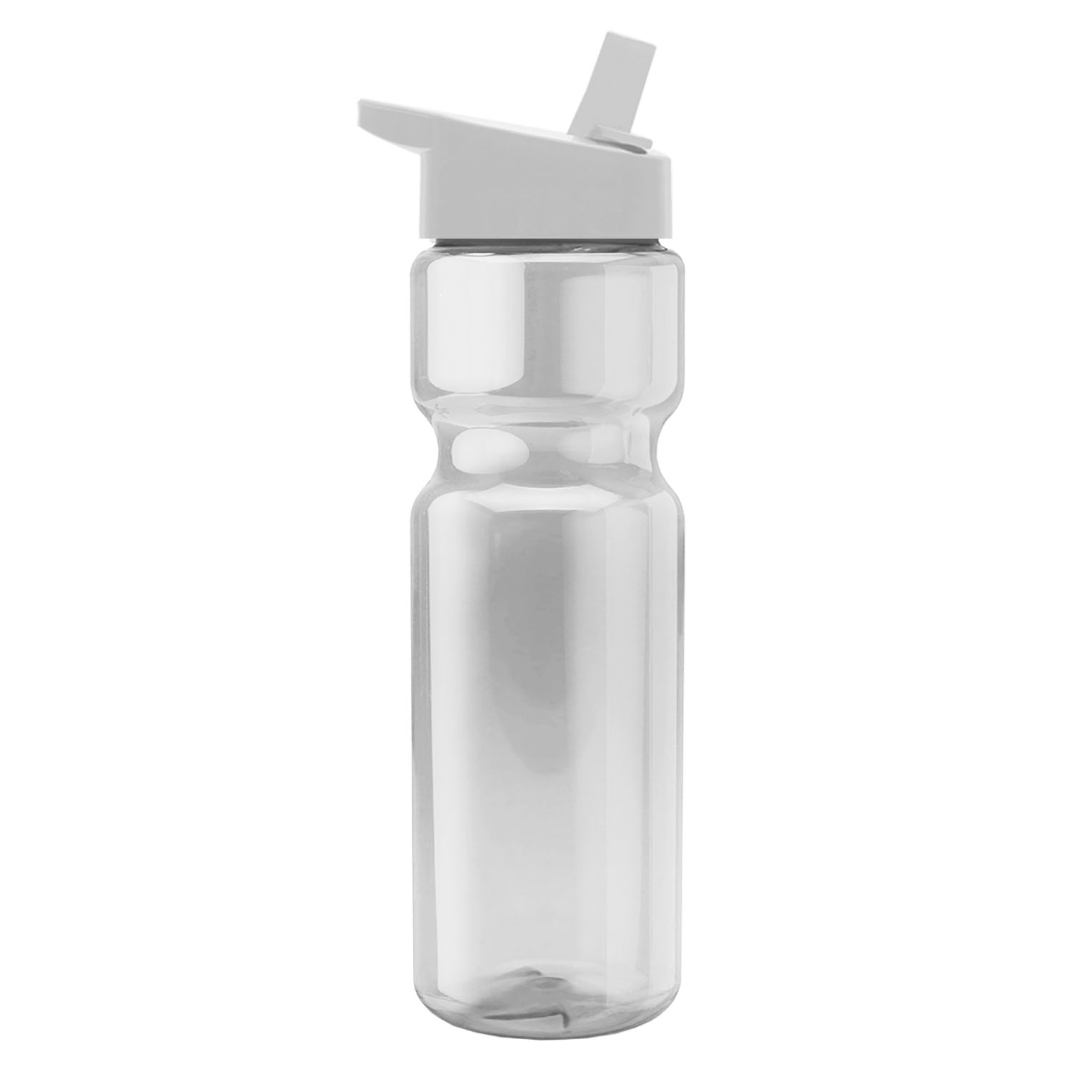 Champion - 28 oz. Transparent Bottle with Flip Straw Lid 30