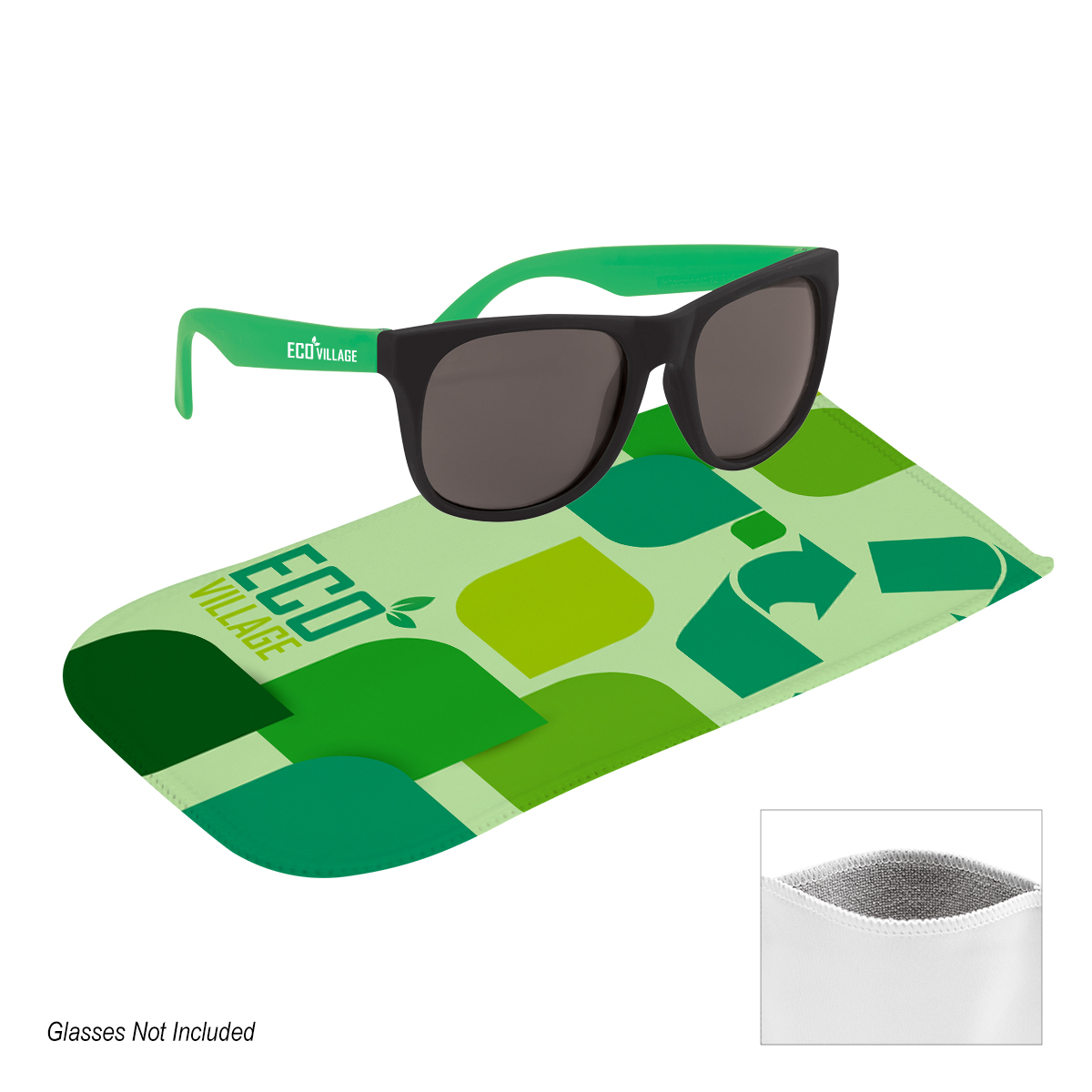 rPET Microfiber Sunglass Pouch 3